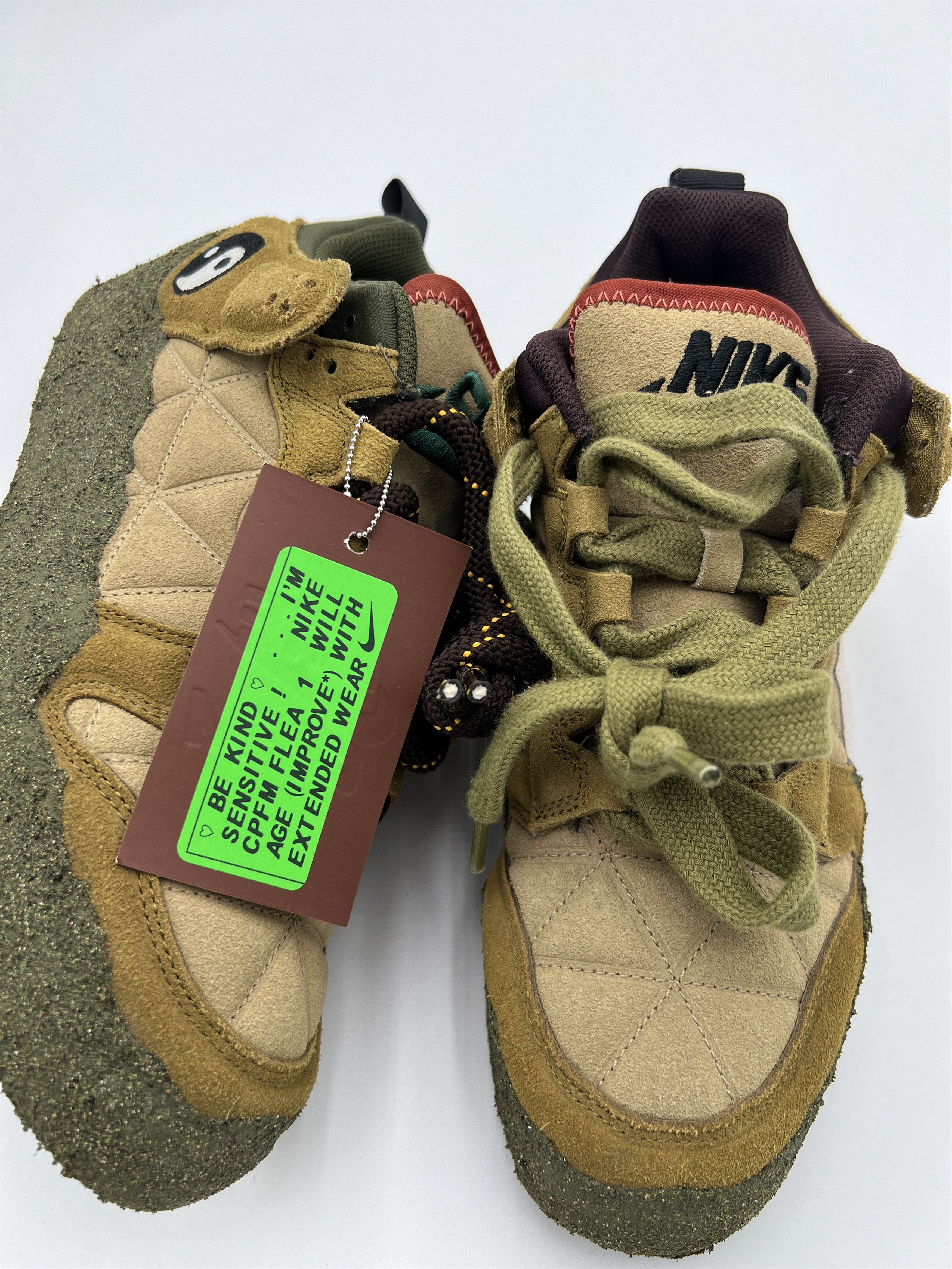 Cactus Plant Flea Market × Nike Nike CPFM Flea 1 Cactus Plant Flea Market Desert Moss Size US 10.5 / EU 43-44 - 12 Thumbnail
