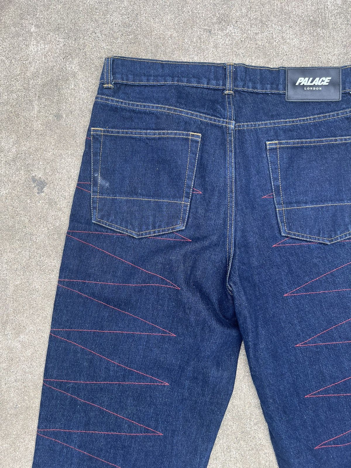 Baggy Zig Zag Palace Jeans