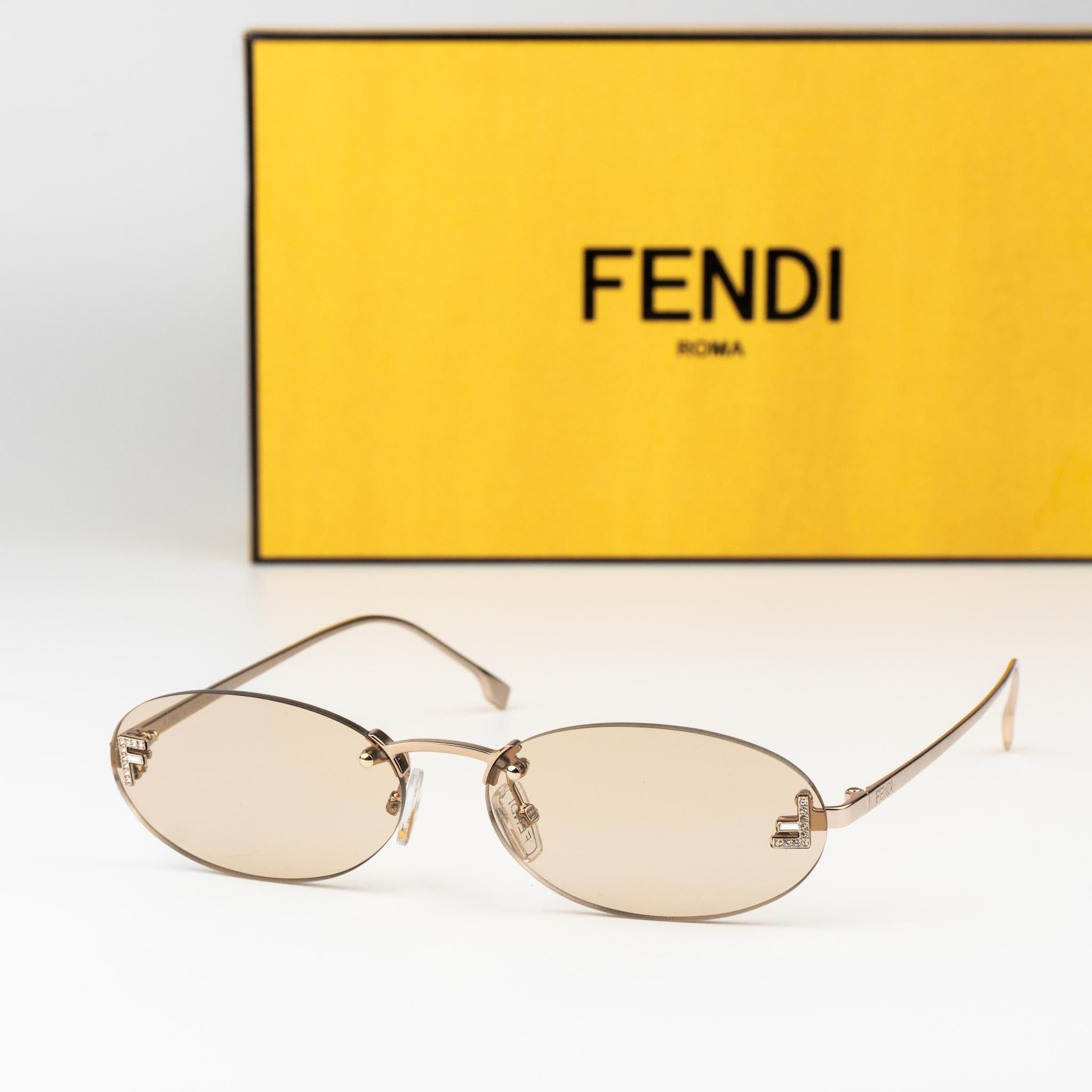 Fendi Fendi FIRST CRYSTAL Sunglasses FE4075US 28Y NEW AUTHENTIC Size ONE SIZE - 1 Thumbnail