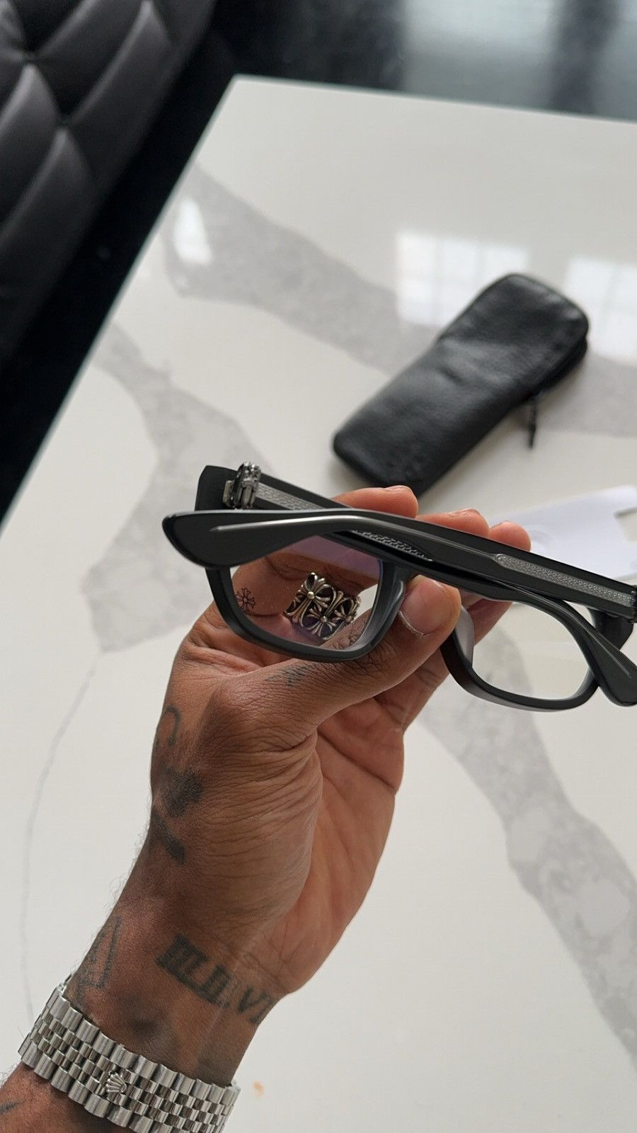 Chrome Hearts Chrome Hearts OPTITCAL FRAMES Size ONE SIZE - 9 Thumbnail