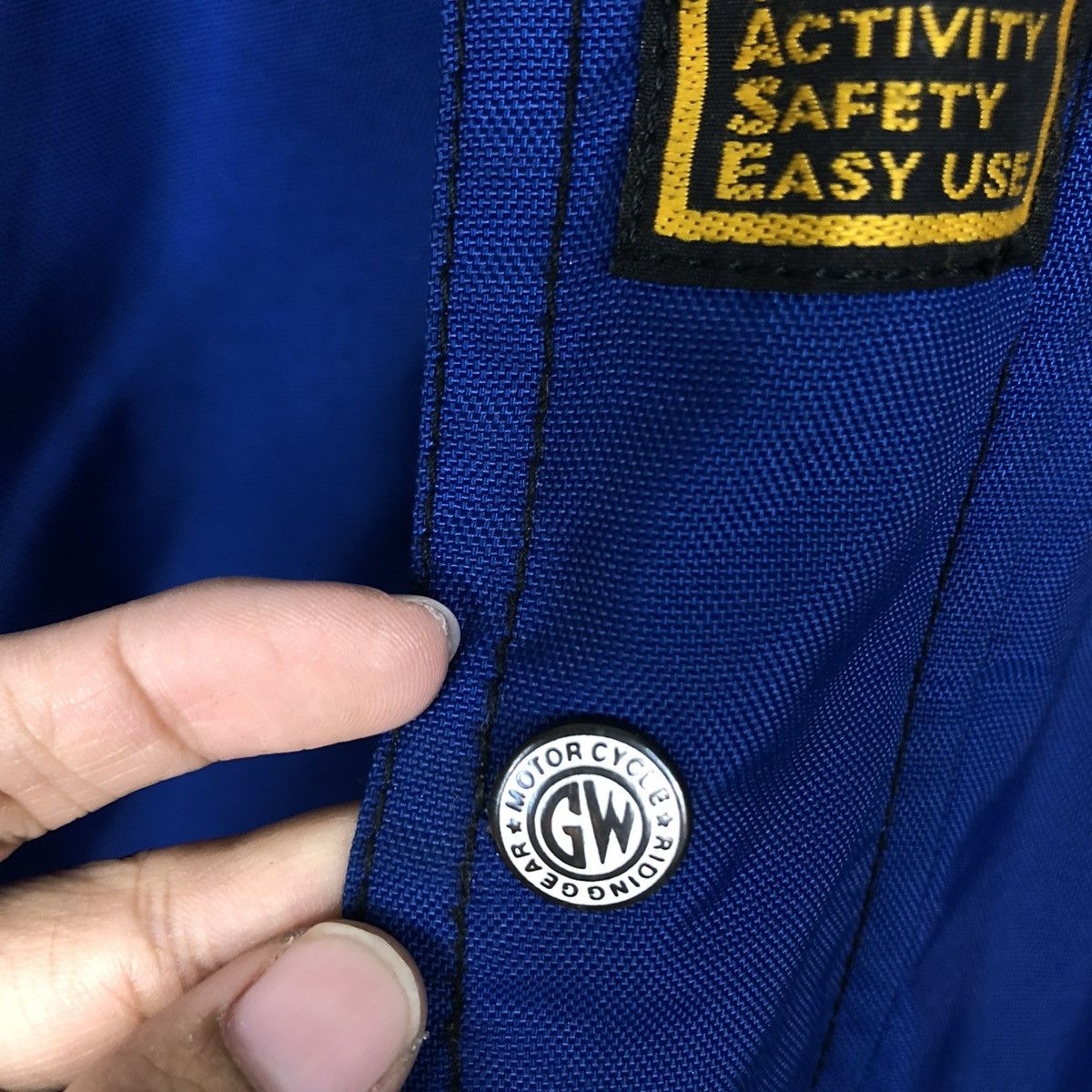 Japanese Brand × Kadoya 🔥VINTAGE BIKER JACKET RACING MOTORCYCLE GW SPORT GOLDWIN Size US M / EU 48-50 / 2 - 17 Thumbnail