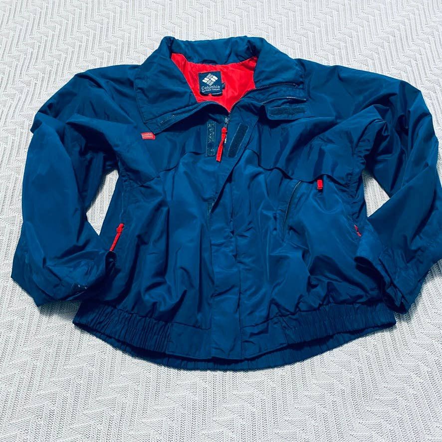 Image of Vintage Columbia Navy Whirlibird Winter Jacket in Blue, Men's (Size XL)