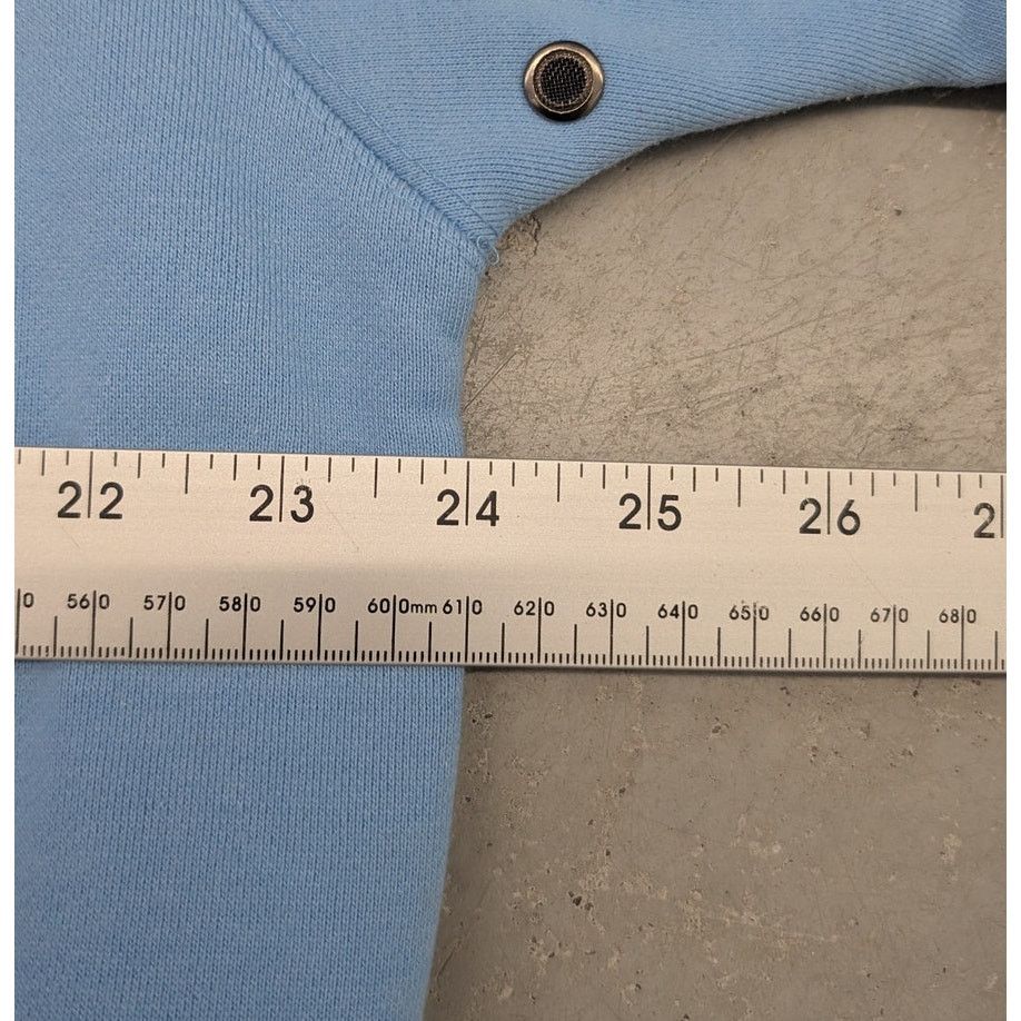 Supreme × Vintage Rare Y2K Narkotic Business Light Blue heavy weight sweater Size US XL / EU 56 / 4 - 5 Thumbnail