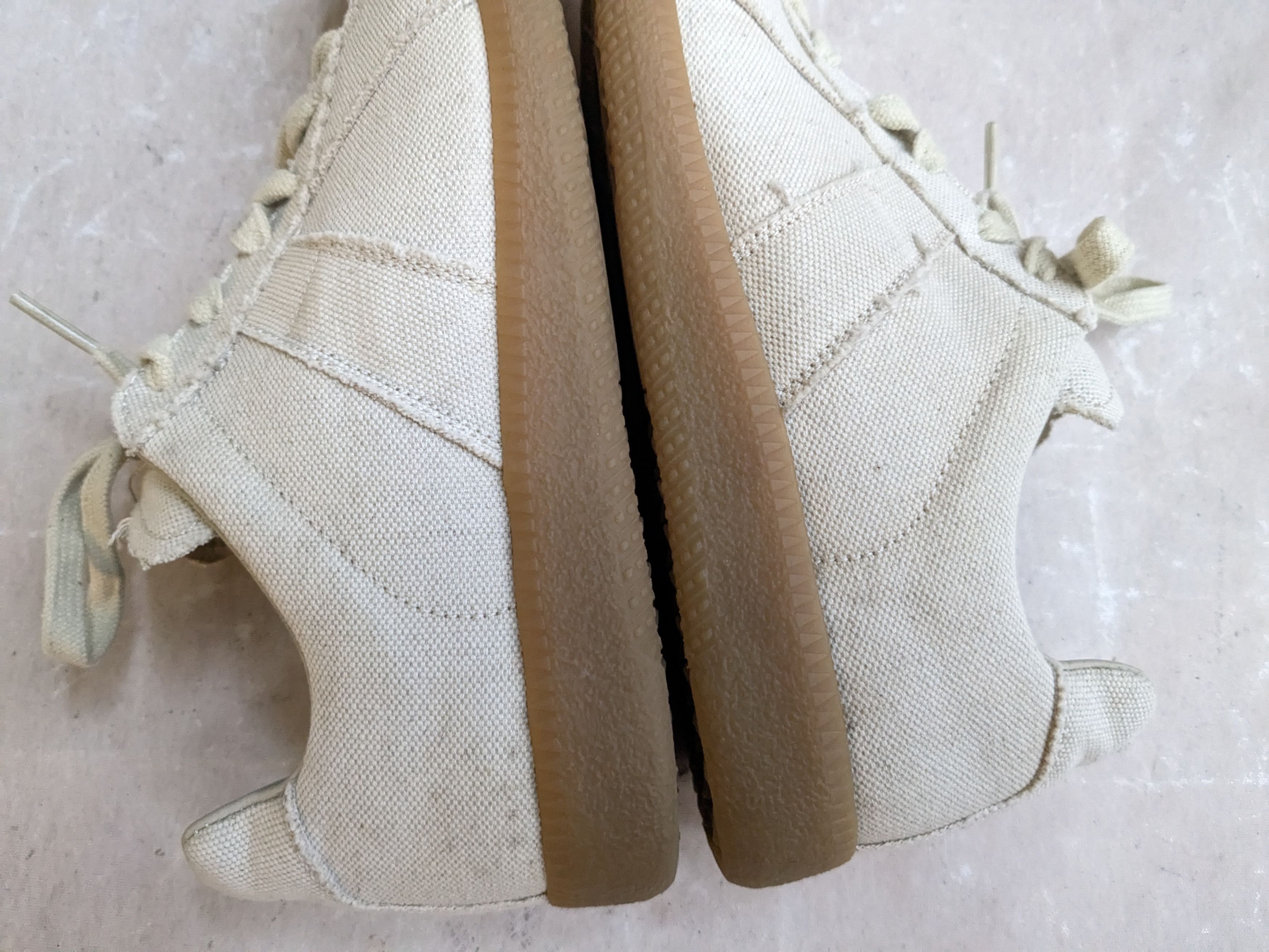 Jewelry Maison Margiela Replica GAT Beige Canvas Low 37 7 Size US 7 / IT 37 - 11 Thumbnail