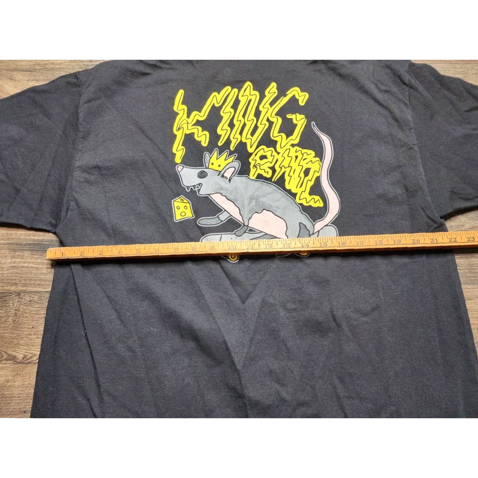 Hanes Lords Of The Cellar King Ratz Air Force Shirt Double Sided Skateboard Mens XL Size US XL / EU 56 / 4 - 3 Thumbnail