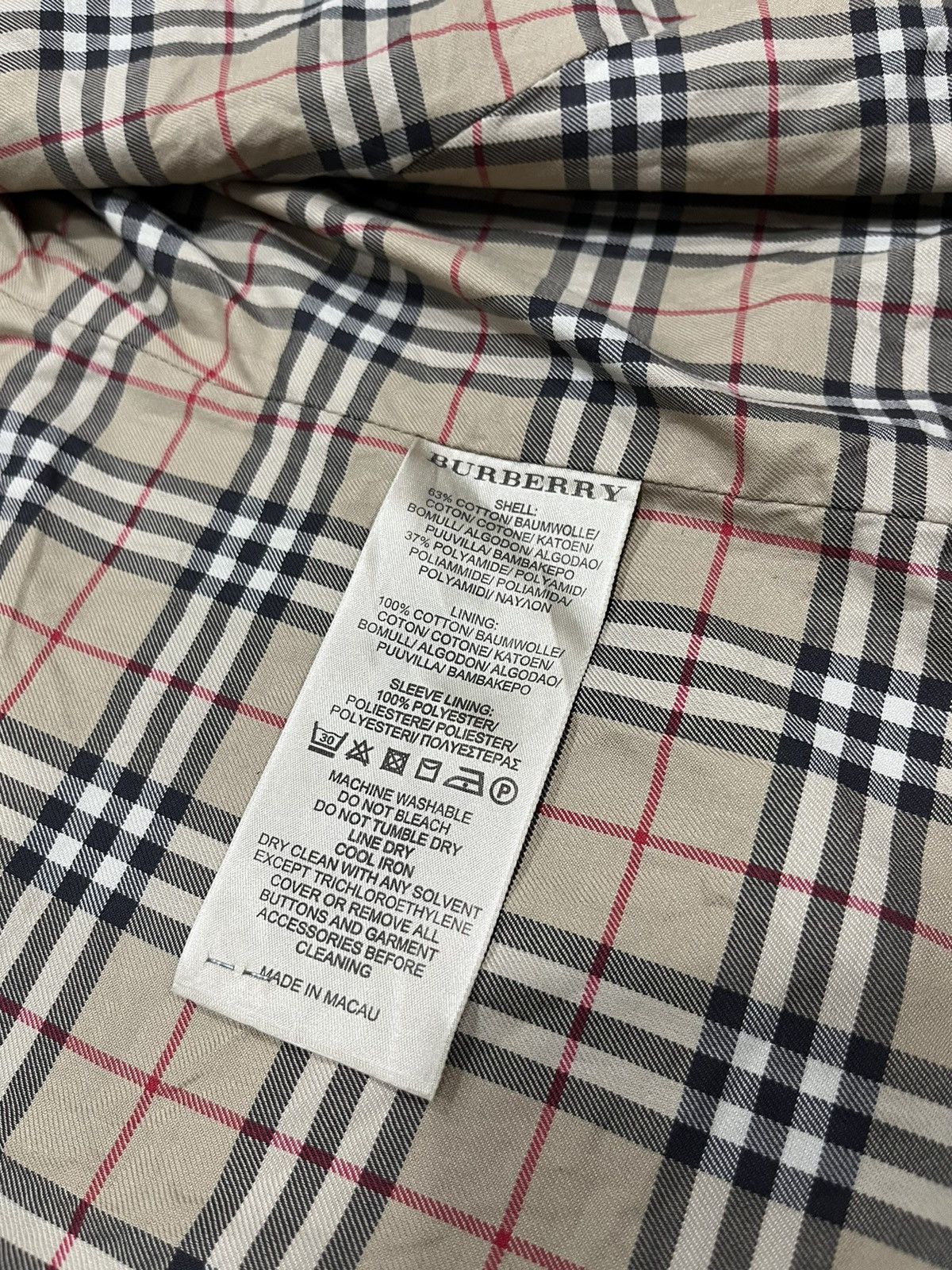 Burberry Burberry Brit Nova Check Lined Jacket Size US M / EU 48-50 / 2 - 11 Thumbnail