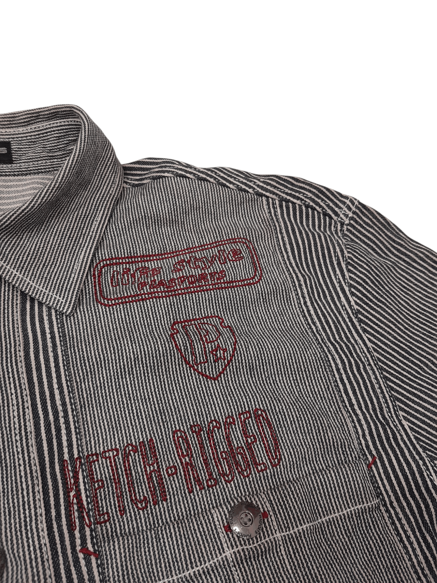Other PIA Racing Hickory Shirt Denim (F396) Size US L / EU 52-54 / 3 - 4 Thumbnail