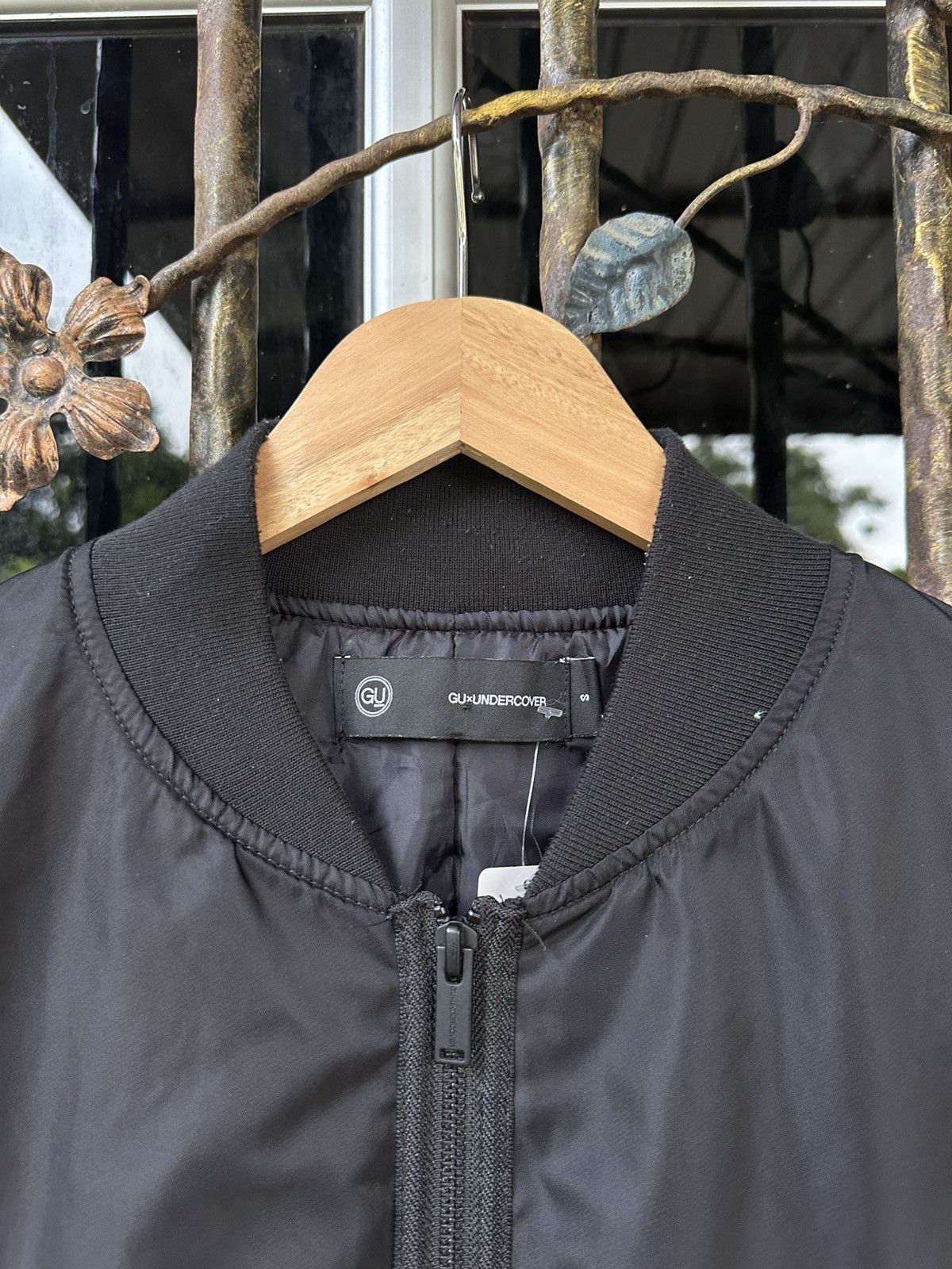 Undercover Freedom Noise GU Bomber Jacket Ma-1 Black