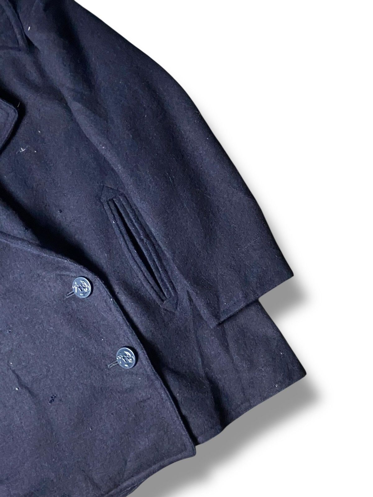 Ralph Lauren Ralph Lauren Rough Wear Double Breasted Wool Coat (153) Size US XS / EU 42 / 0 - 4 Thumbnail