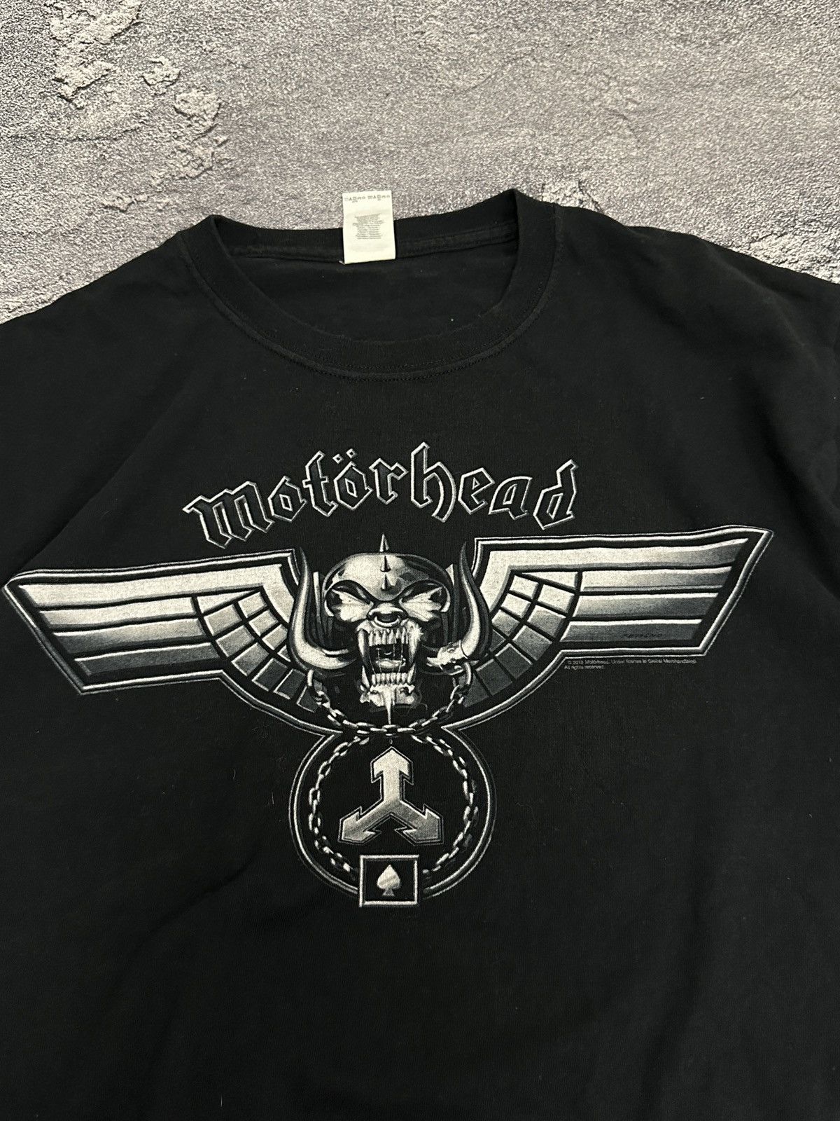 Band Tees Motorhead 2013 Rock Metal Band T-Shirt Rare Punk Style Size US L / EU 52-54 / 3 - 2 Thumbnail