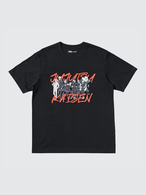 Anime Jujutsu Kaisen Uniqlo Size US XL / EU 56 / 4 - 1 Thumbnail