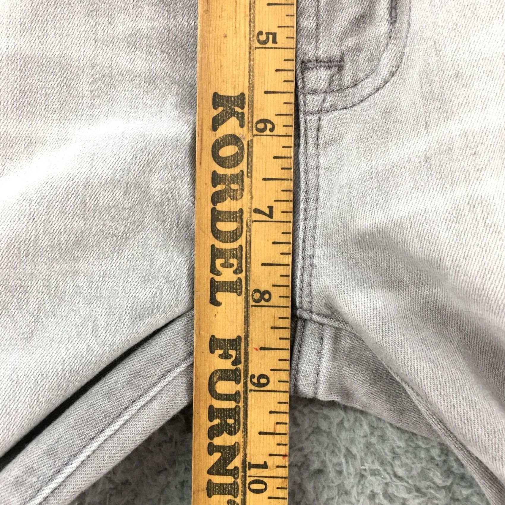 J.Crew J.Crew Stretch Skinny Jeans Women - 26 Grey Low Rise Zip Fly Button - 5 Pocket - Retored Size 26" / US 2 / IT 38 - 7 Thumbnail
