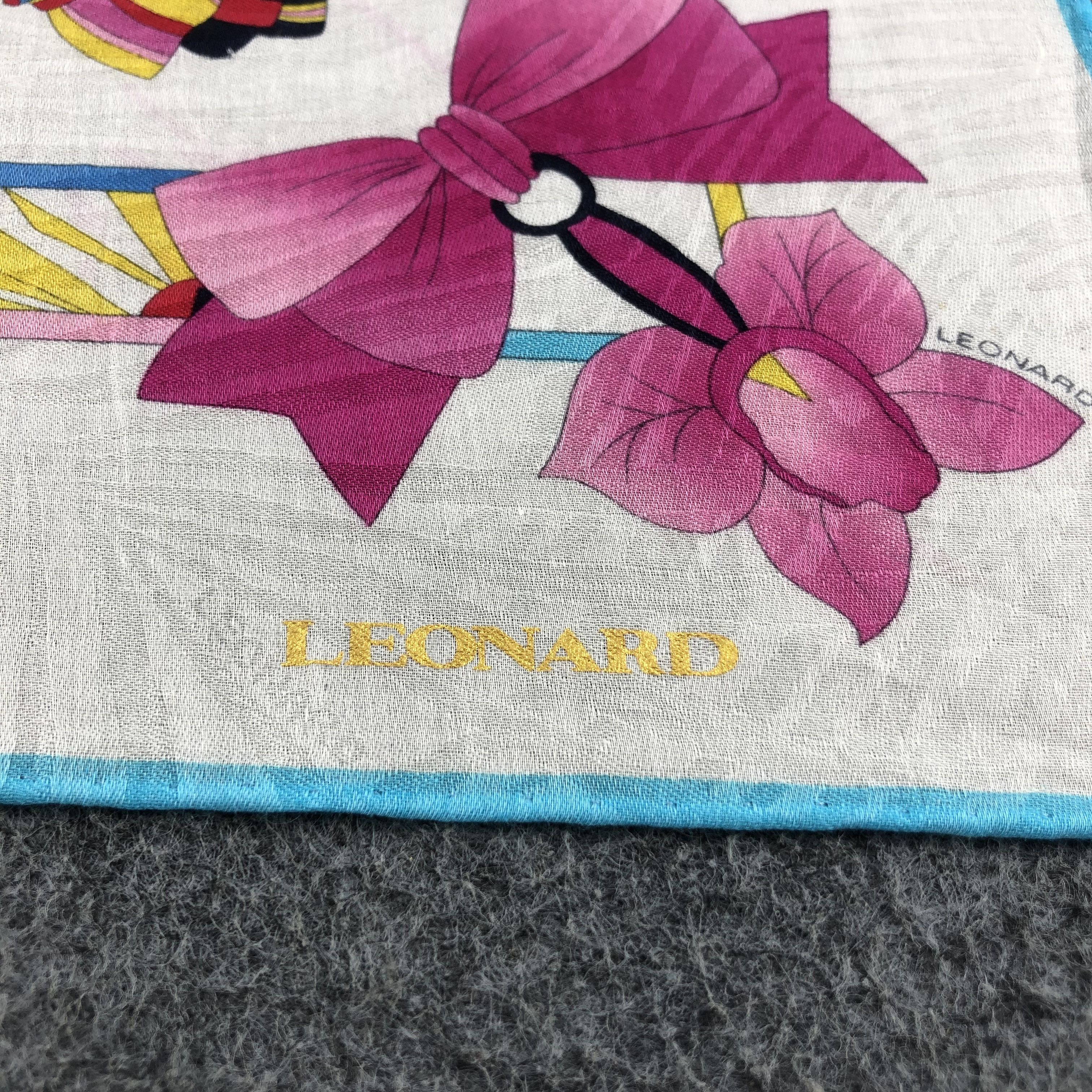 Leonard Paris Leonard Handkerchief Neckerchief Bandana H1352 Size ONE SIZE - 3 Thumbnail
