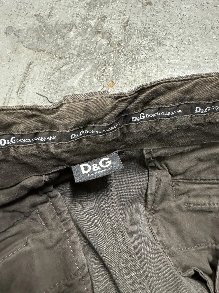 Dolce & Gabbana SS2008 Dolce & Gabbana Olive Grey Multi Pockets Pants Size US 34 / EU 50 - 9 Thumbnail