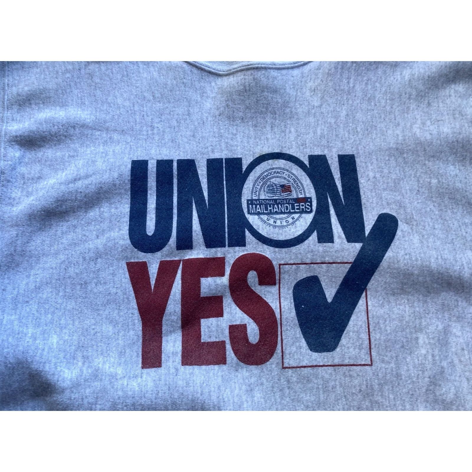 Vintage VINTAGE United States Postal Service Sweatshirt Mens 2XL Gray Logo USPS Heavy Pullover 80s Dur Lifewear Size US XXL / EU 58 / 5 - 2 Thumbnail