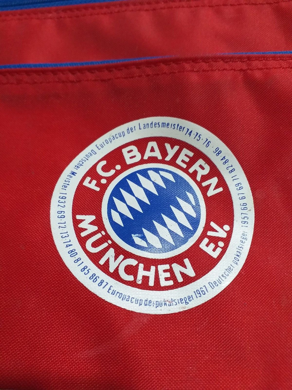 Adidas Vintage 90s Bayern Munchen Bag Size ONE SIZE - 4 Thumbnail