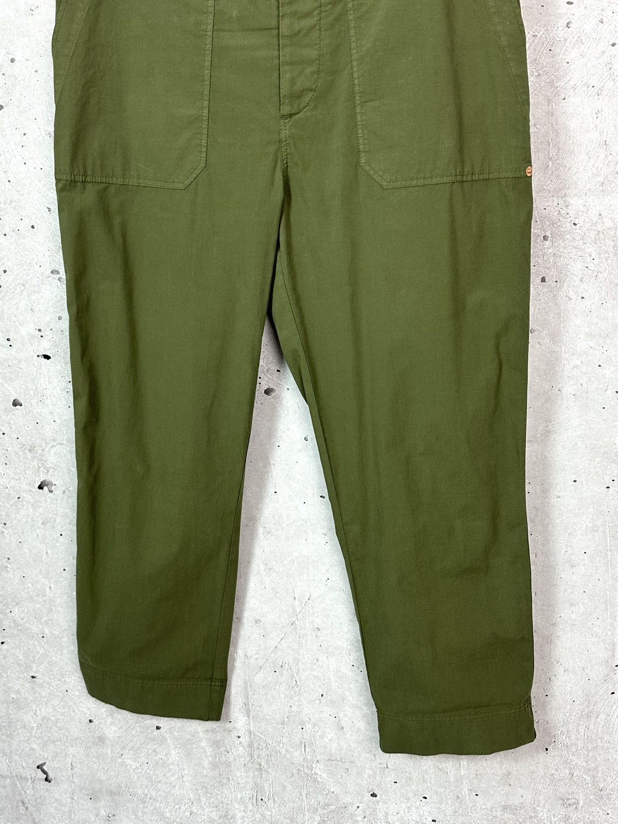 Zadig & Voltaire Vintage Zadig&Voltaire Piar Carpenter Khaki Women’s Pants Size 27" / US 4 / IT 40 - 3 Thumbnail