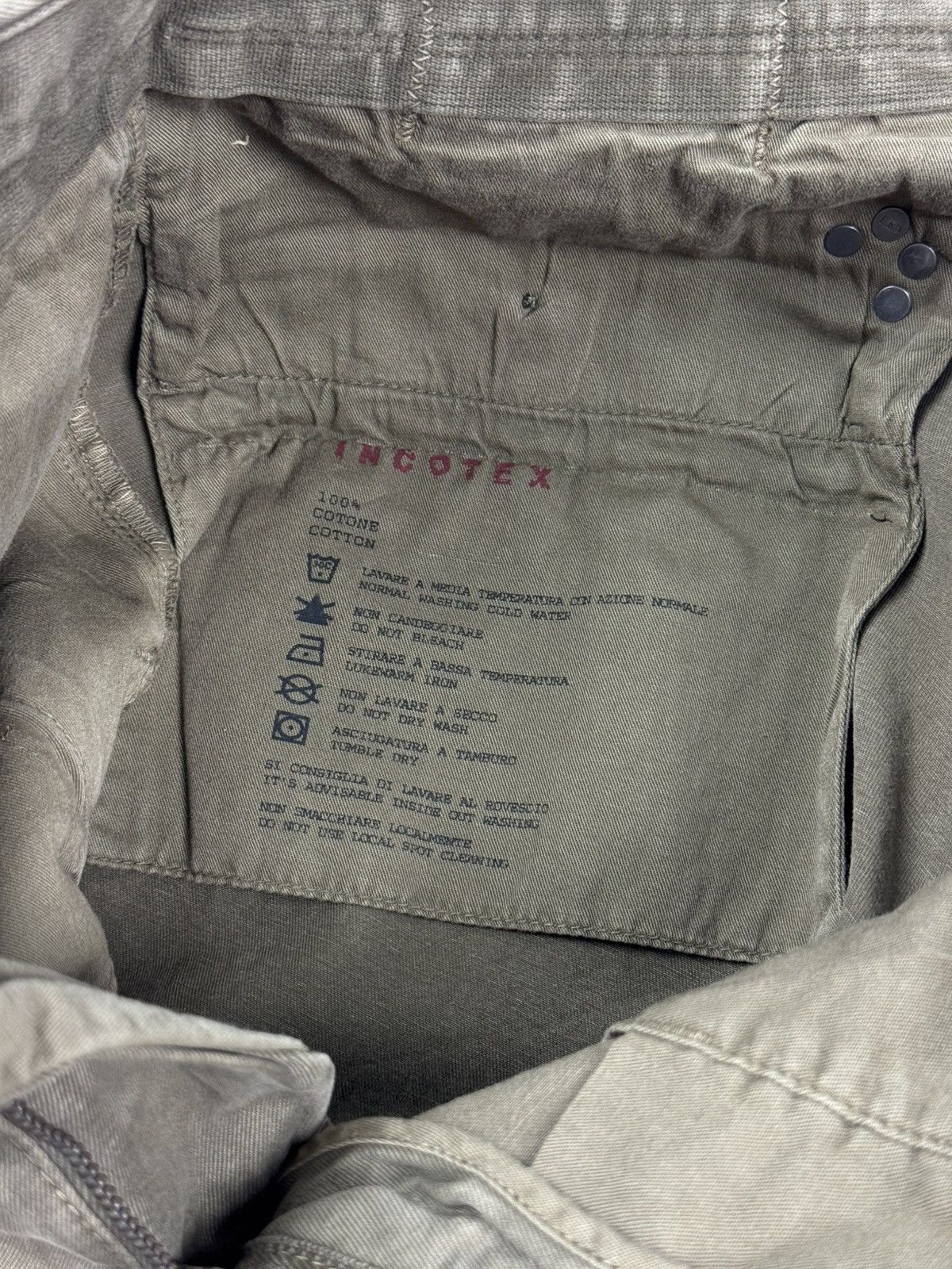 Incotex NWT Incotex Chino Olive Pants Size US 32 / EU 48 - 12 Thumbnail