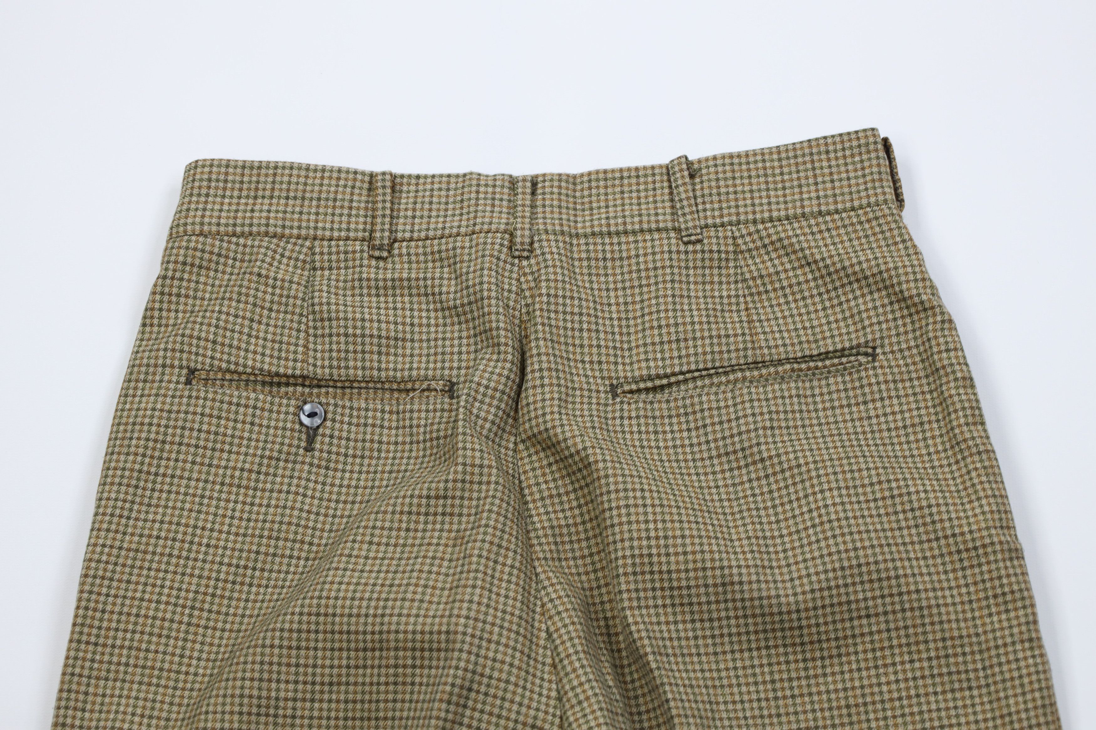 Vintage Vintage 50s Streetwear Straight Leg Chino Pants Plaid USA Size US 28 / EU 44 - 9 Thumbnail