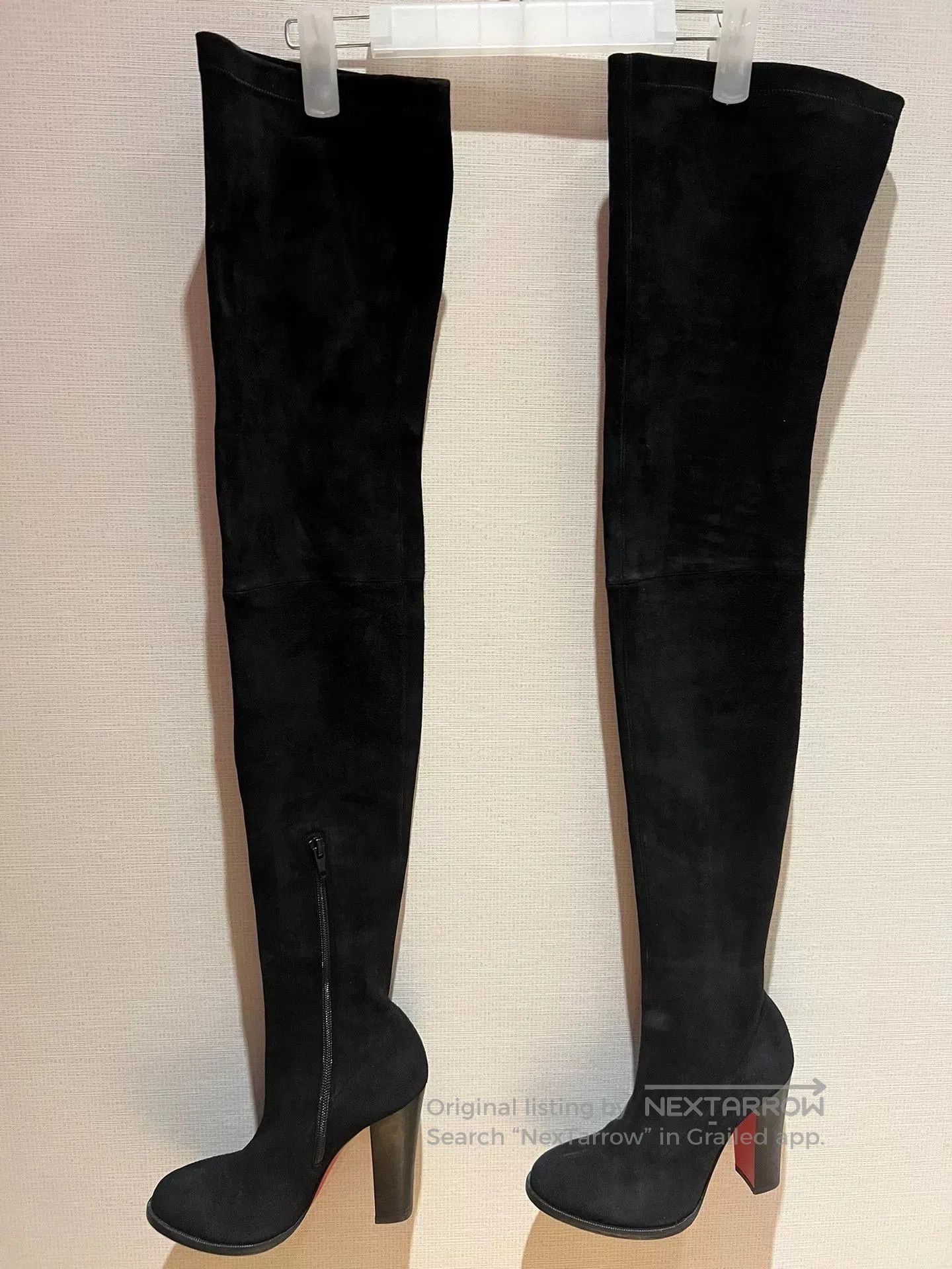 Christian Louboutin Christian Louboutin Over-the-Knee Boots. Size US 5.5 / IT 35.5 - 1 Thumbnail