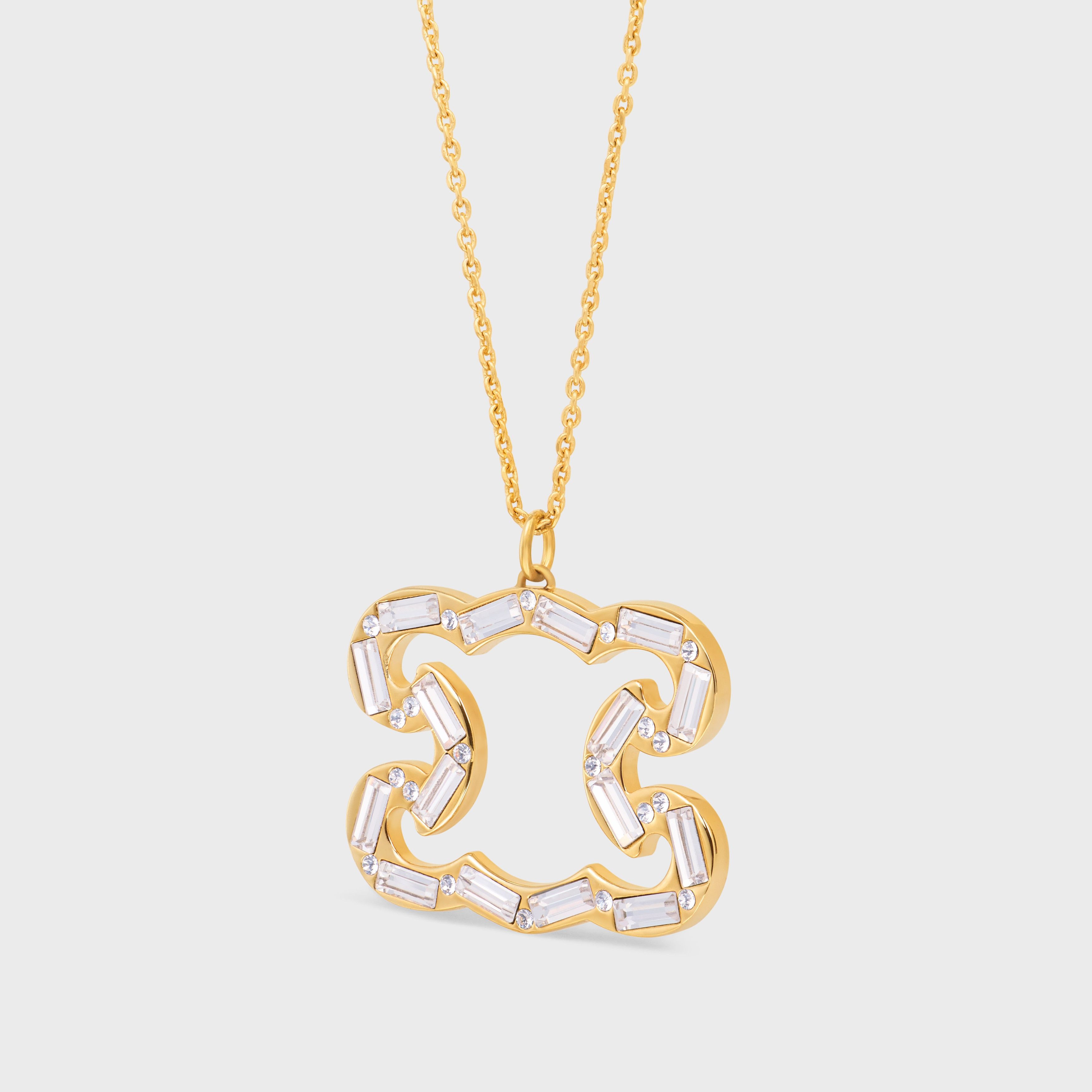 Celine o1bcso1str0126 461FO6BRS Size: OS Necklace in Gold Size ONE SIZE - 2 Thumbnail
