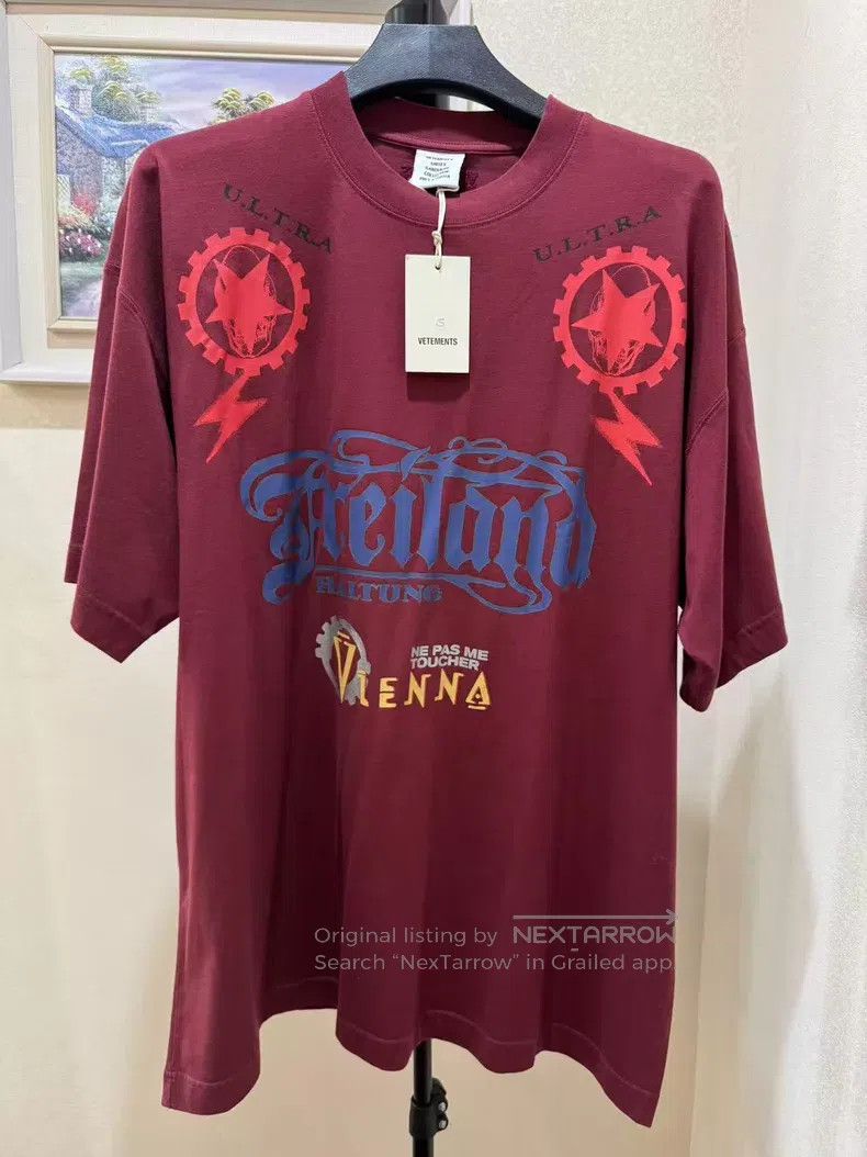 Vetements VETEMENTS Sanskrit印花 Short Sleeve Size US S / EU 44-46 / 1 - 1 Thumbnail