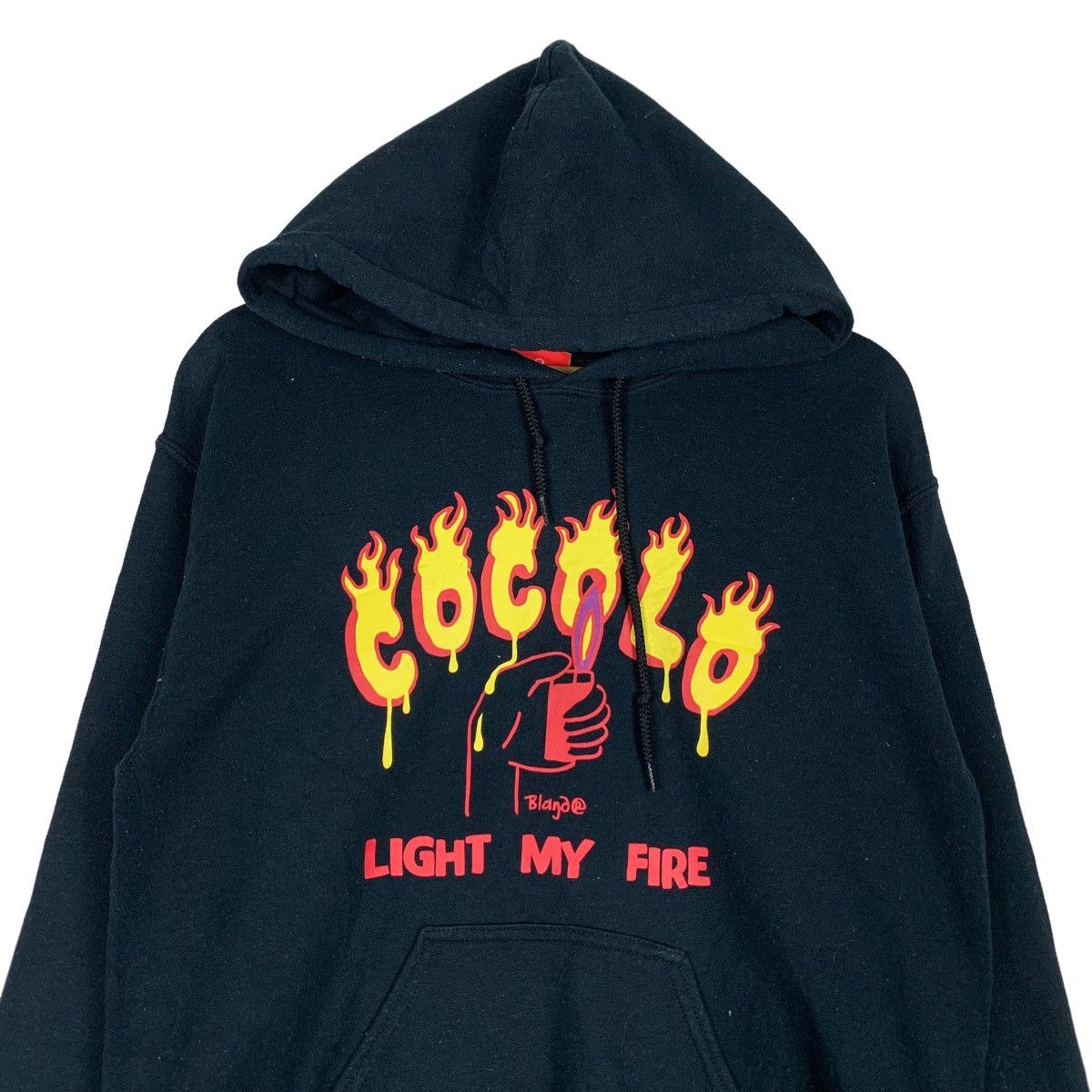 Japanese Brand COCOLO BLAND Big Logo Graphic Pullover Hoodies #0703-C32 Size US S / EU 44-46 / 1 - 3 Thumbnail