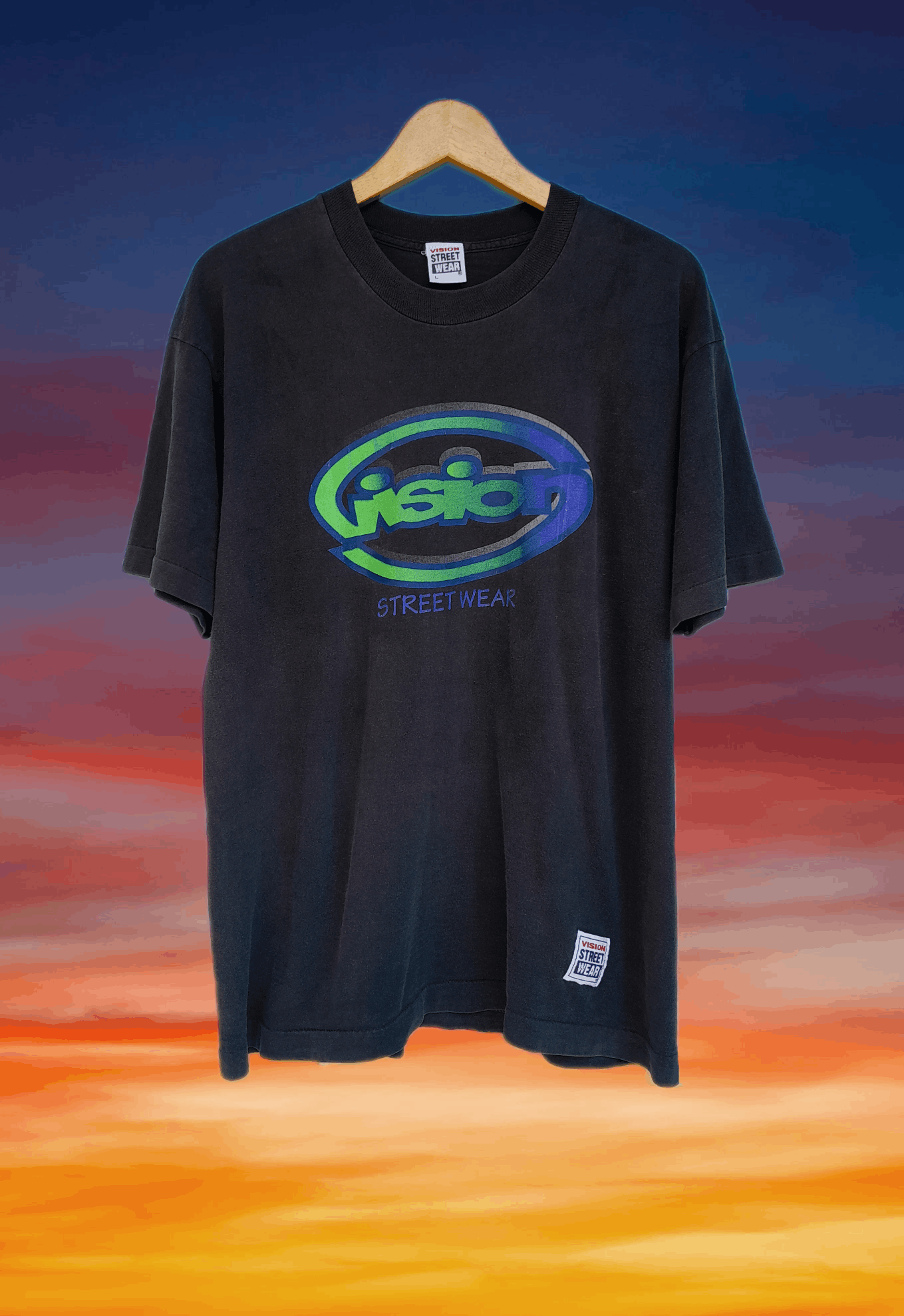 Vision Streetwear Streetwear Vintage 90s Vision Street Wear Skateboard T-Shirt Size US L / EU 52-54 / 3 - 1 Thumbnail