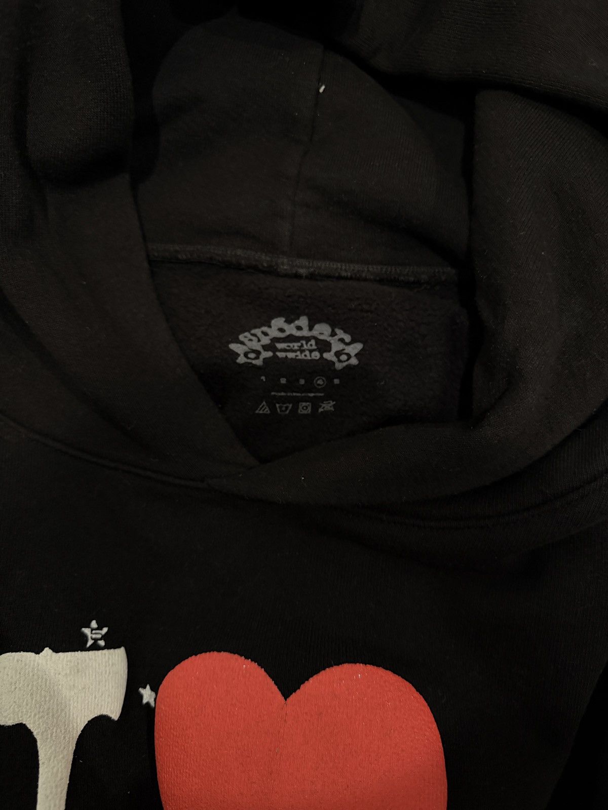 Sp5der Sp5der I Heart SP5 Souvenir Hoodie Size US XL / EU 56 / 4 - 5 Thumbnail