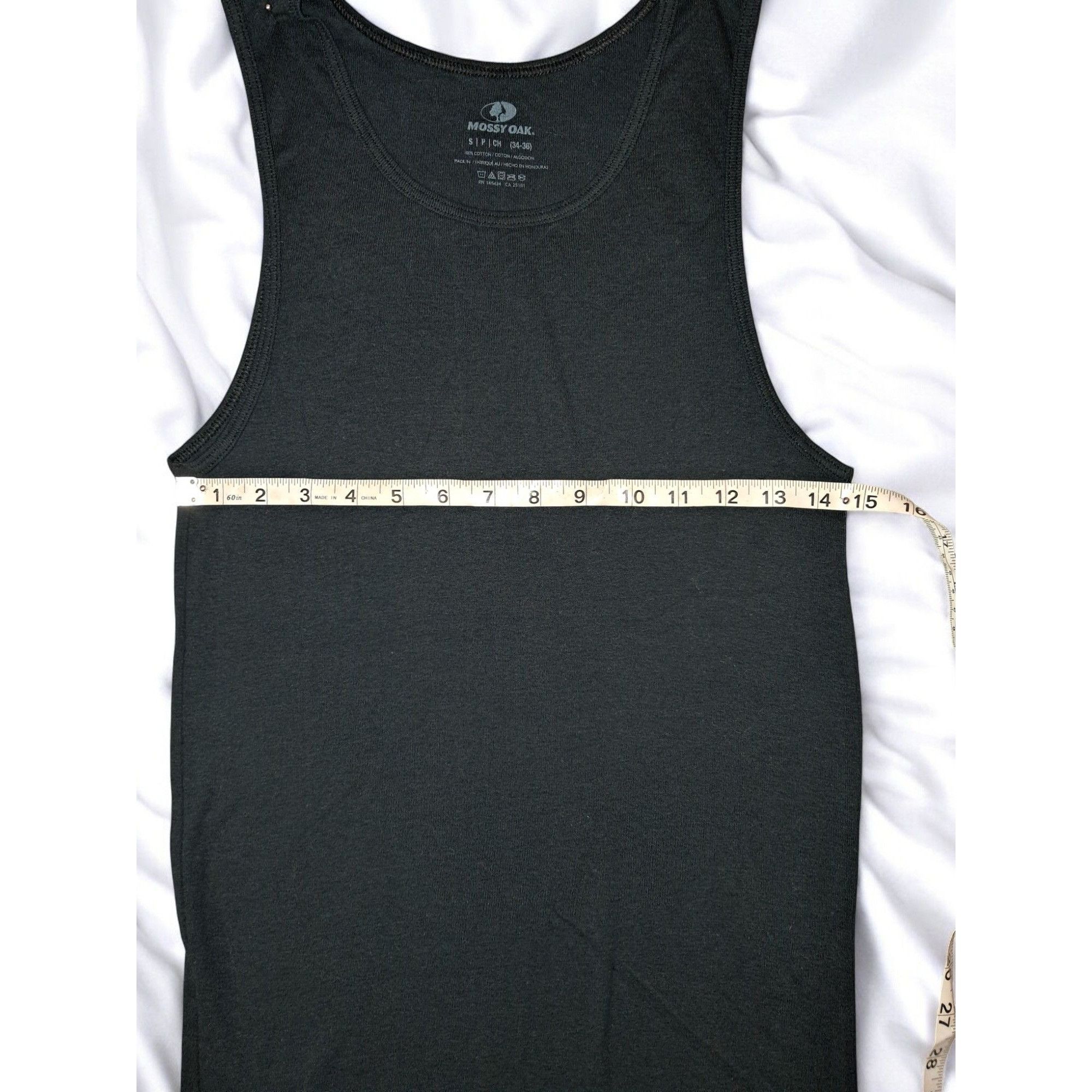 Other Mossy Oak Men's Small Women's Petite Black Tank Top Size US S / EU 44-46 / 1 - 4 Thumbnail