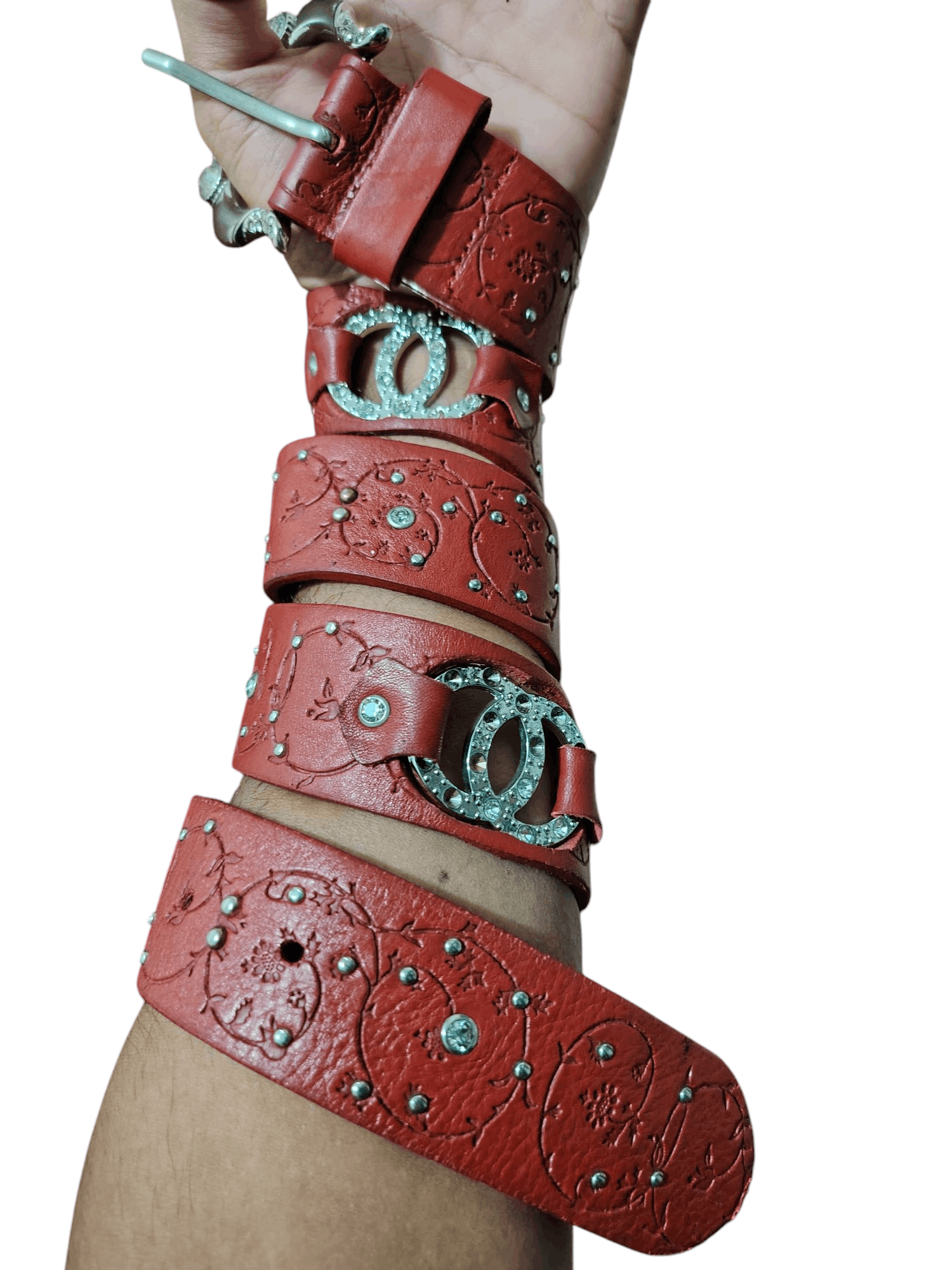If Six Was Nine Japanese Leather Belt Size ONE SIZE - 1 Thumbnail