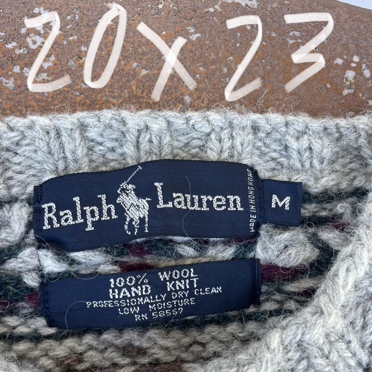 Polo Ralph Lauren Ralph Lauren vintage 90s moose sweater vest 100% wool sz M Size US M / EU 48-50 / 2 - 5 Thumbnail