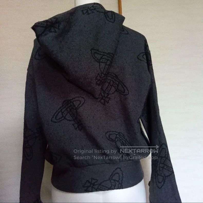 Vivienne Westwood Vivienne Westwood Full-print cat paw sweatshirt jacket Size M / US 6-8 / IT 42-44 - 3 Thumbnail