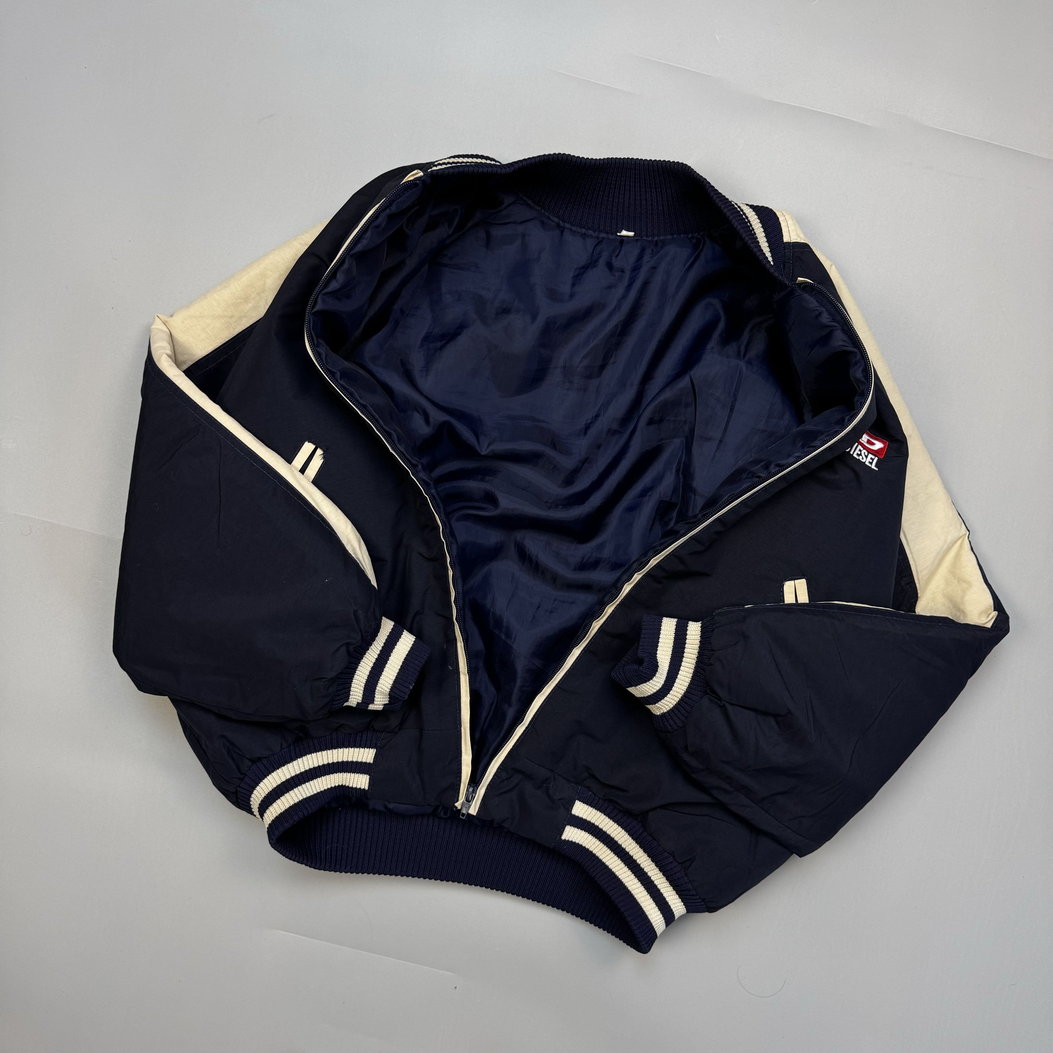 Diesel × Vintage DIESEL VINTAGE BIG LOGO BOMBER JACKET BOOT NYLON Y2K Size US S / EU 44-46 / 1 - 4 Thumbnail
