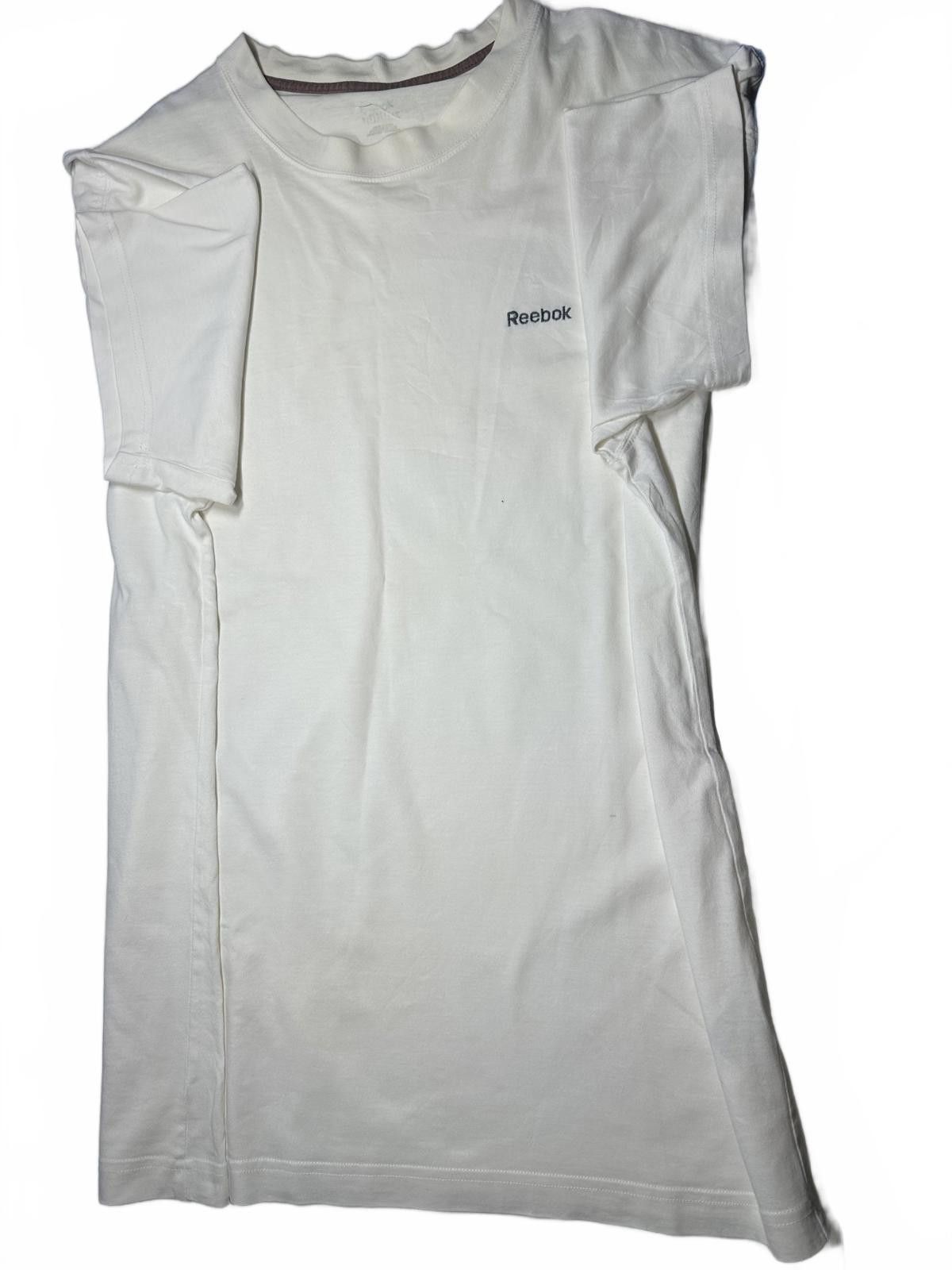 Reebok Reebok Classic White T-Shirt Size US L / EU 52-54 / 3 - 3 Thumbnail