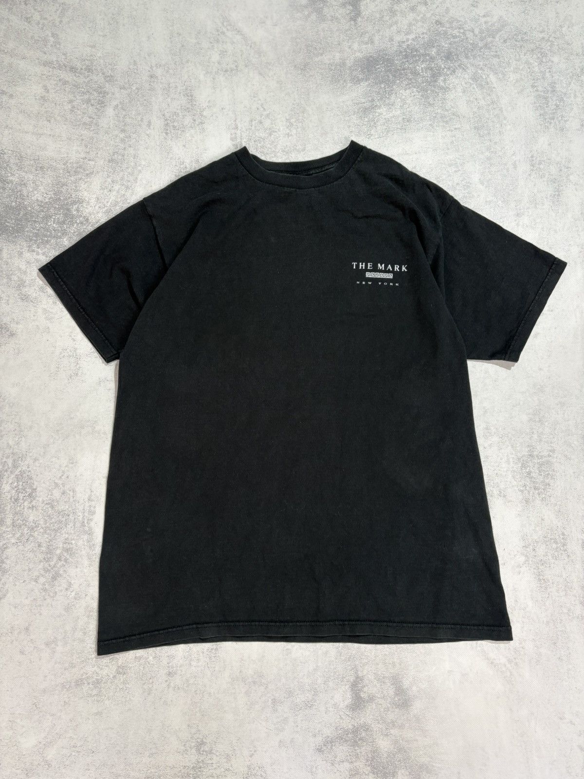 Fruit Of The Loom The Mark New York City T-Shirt Faded VTG 90s Hotel Archive Size US XL / EU 56 / 4 - 2 Thumbnail