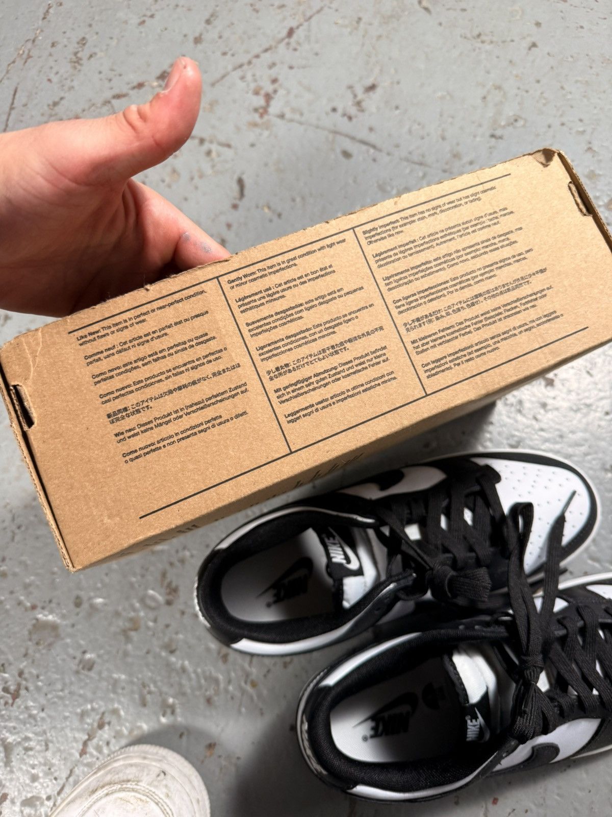 Nike Slightly Imperfect Nike Dunk Pandas Size US 8 / EU 41 - 21 Thumbnail