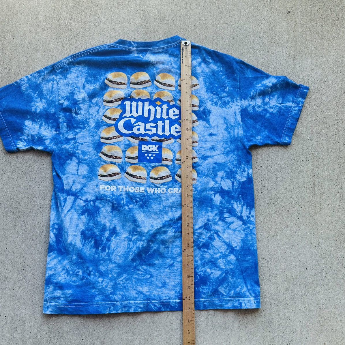 DGK DGK T Shirt White Castle Burgers Tye Dye Medium Skater Dirty Size US M / EU 48-50 / 2 - 6 Thumbnail