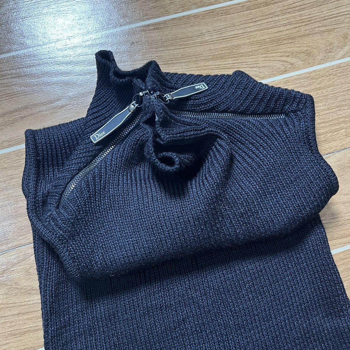 Dior Christian Dior by John Galliano Turtle Neck Knitted Tops Size XS / US 0-2 / IT 36-38 - 5 Thumbnail