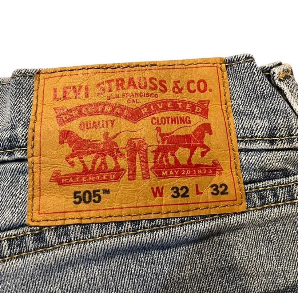 Levi's VTG Levi 505 Jeans Size US 32 / EU 48 - 3 Thumbnail