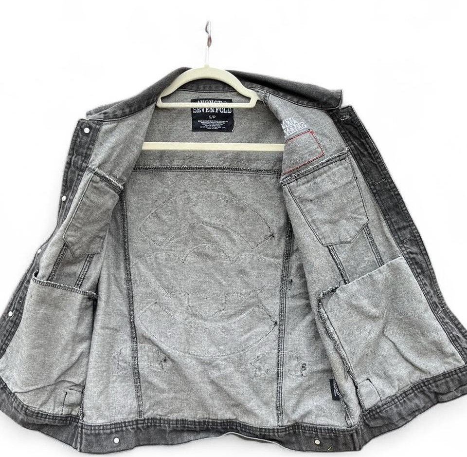 Band Tees Avenged Sevenfold Band Denim Vest 2013 Official Bravado Size US S / EU 44-46 / 1 - 4 Thumbnail