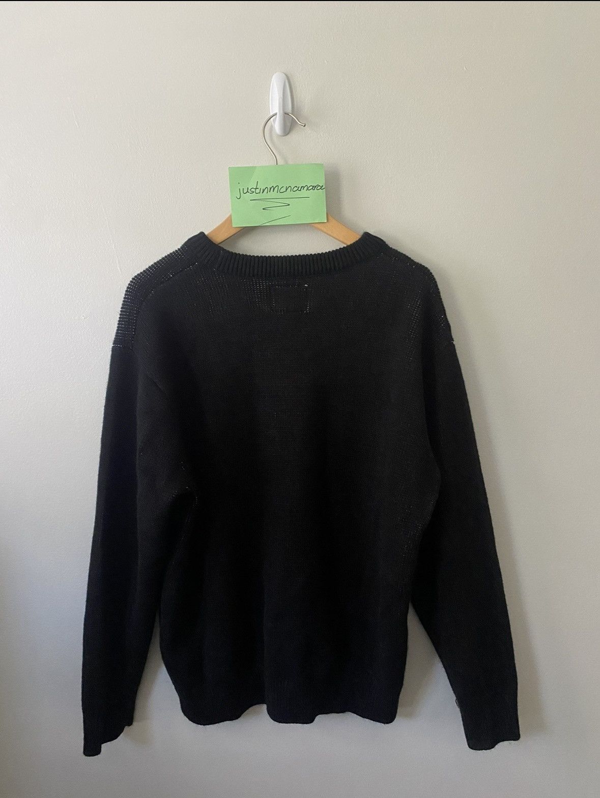 Nike × Supreme Nike x Supreme Swoosh Knit Sweater Size US L / EU 52-54 / 3 - 4 Thumbnail