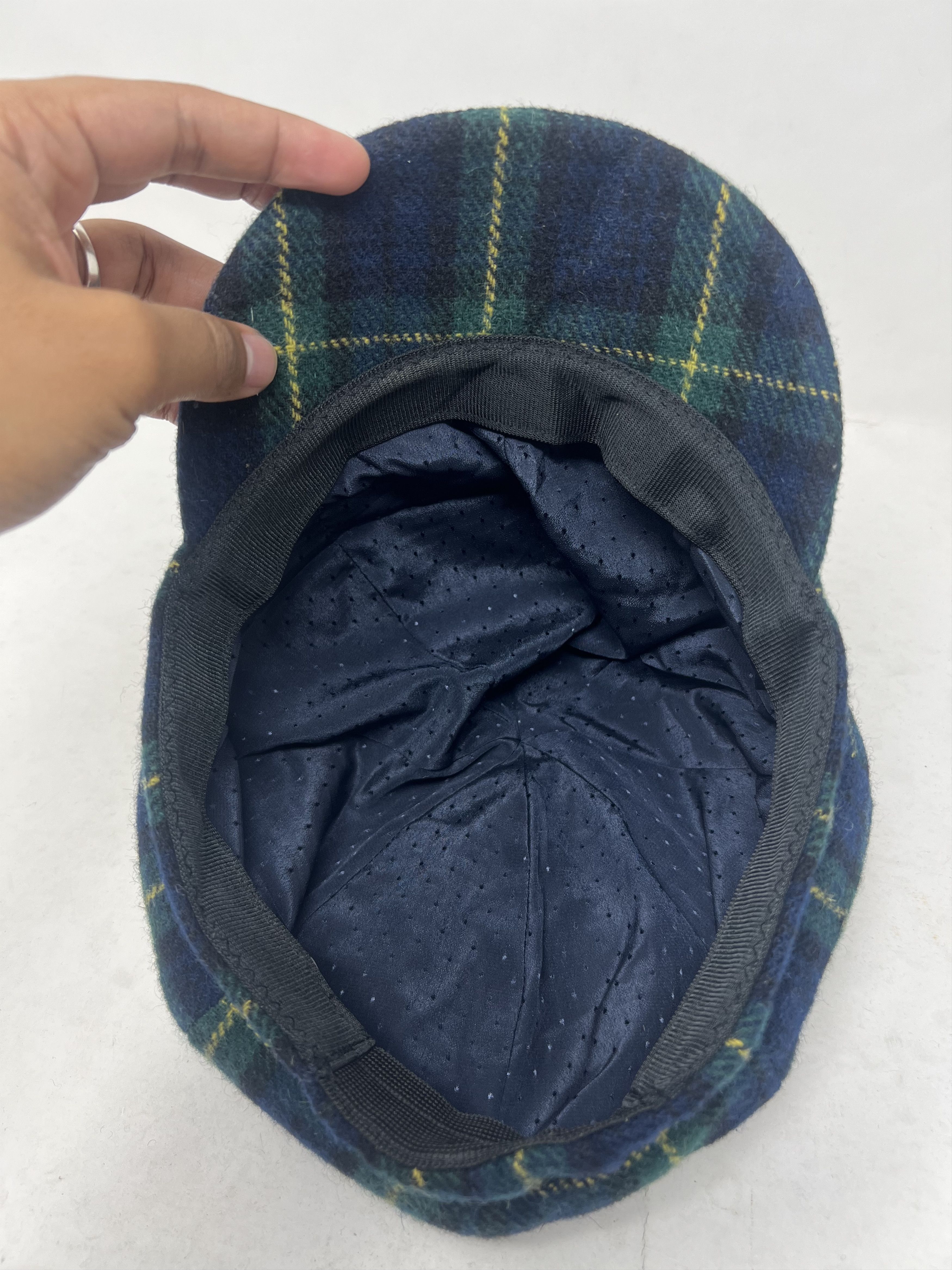 Uniqlo Houndstooth Plaid Newsboy Cap Size ONE SIZE - 8 Thumbnail