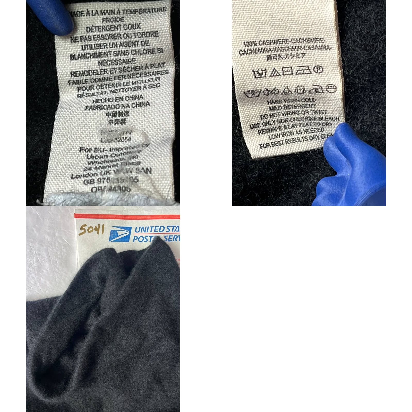 Free People Free People Black Cashmere Sweater Womens Size Large Size L / US 10 / IT 46 - 8 Thumbnail