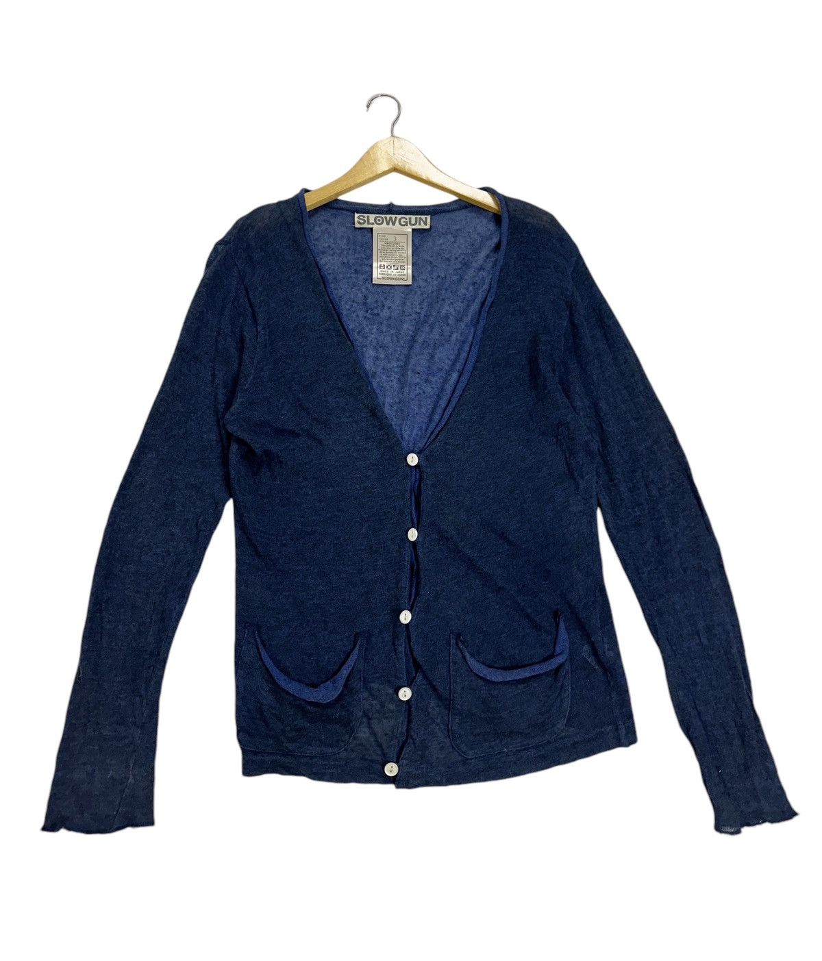 Japanese Brand Slow Gun Japan Cardigan Size US L / EU 52-54 / 3 - 1 Thumbnail