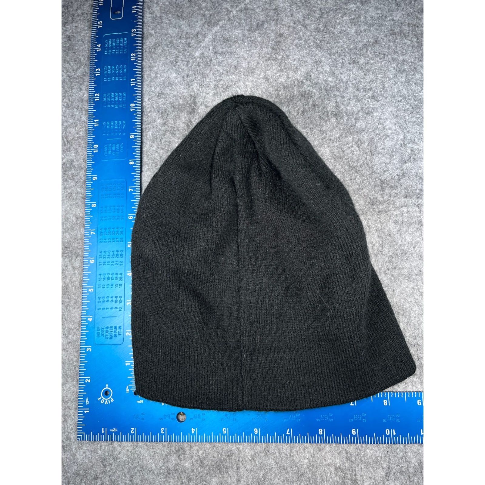Puma PUMA Beanie Hat One Size Black Knit 100% Acrylic Adjustable Lightweight Beanie Ski Outdoor Logo Men Size ONE SIZE - 4 Thumbnail