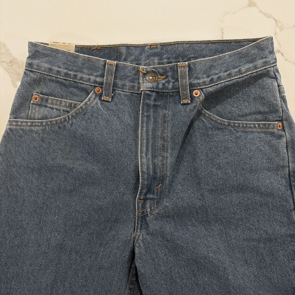 Levi's × Vintage NWT Vintage Levi’s 631 Orange Tab Slim Fit Size US 29 - 4 Thumbnail