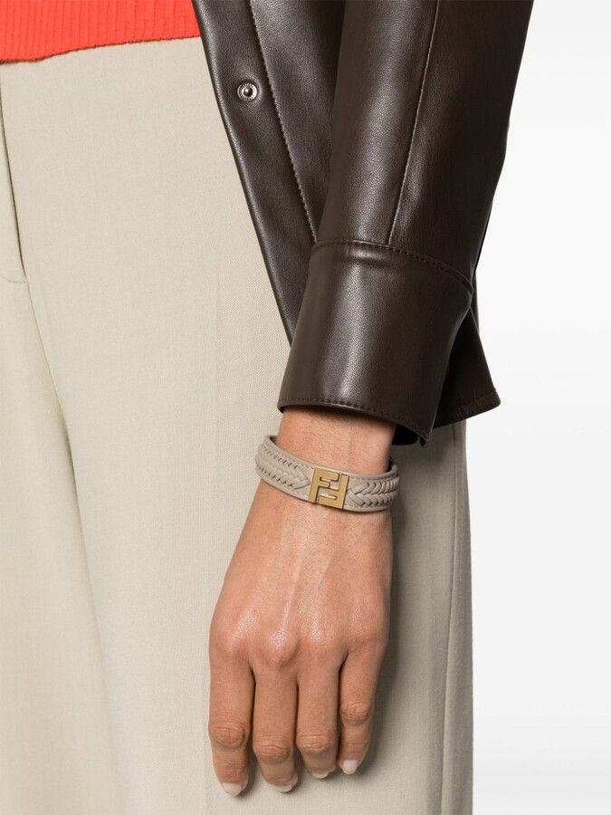 Fendi o1s1wg110925 Size:OS/Forever Fendi Bracelet in Green Size ONE SIZE - 3 Thumbnail
