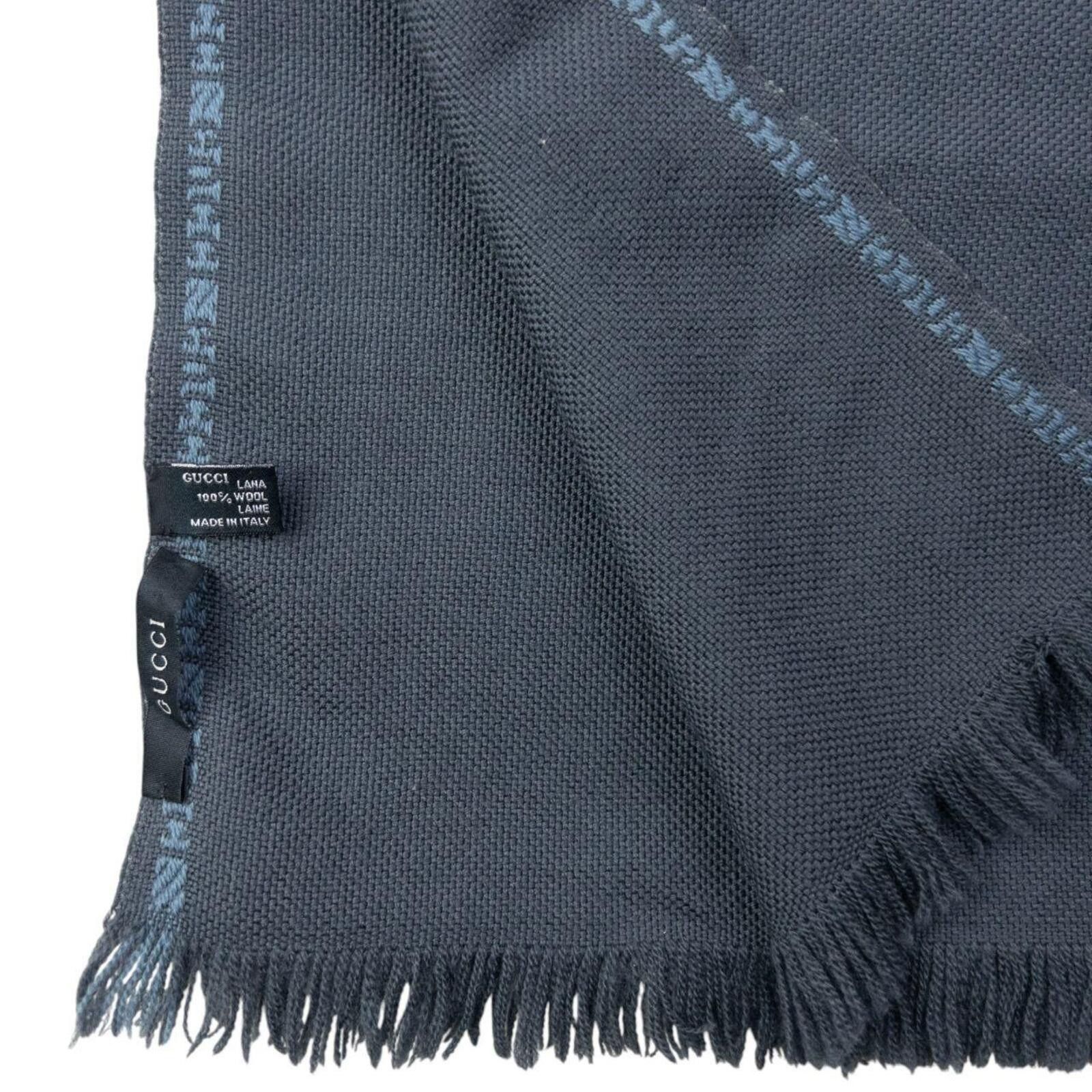 Gucci Vintage 2000s Gucci Wool Scarf Size ONE SIZE - 4 Thumbnail