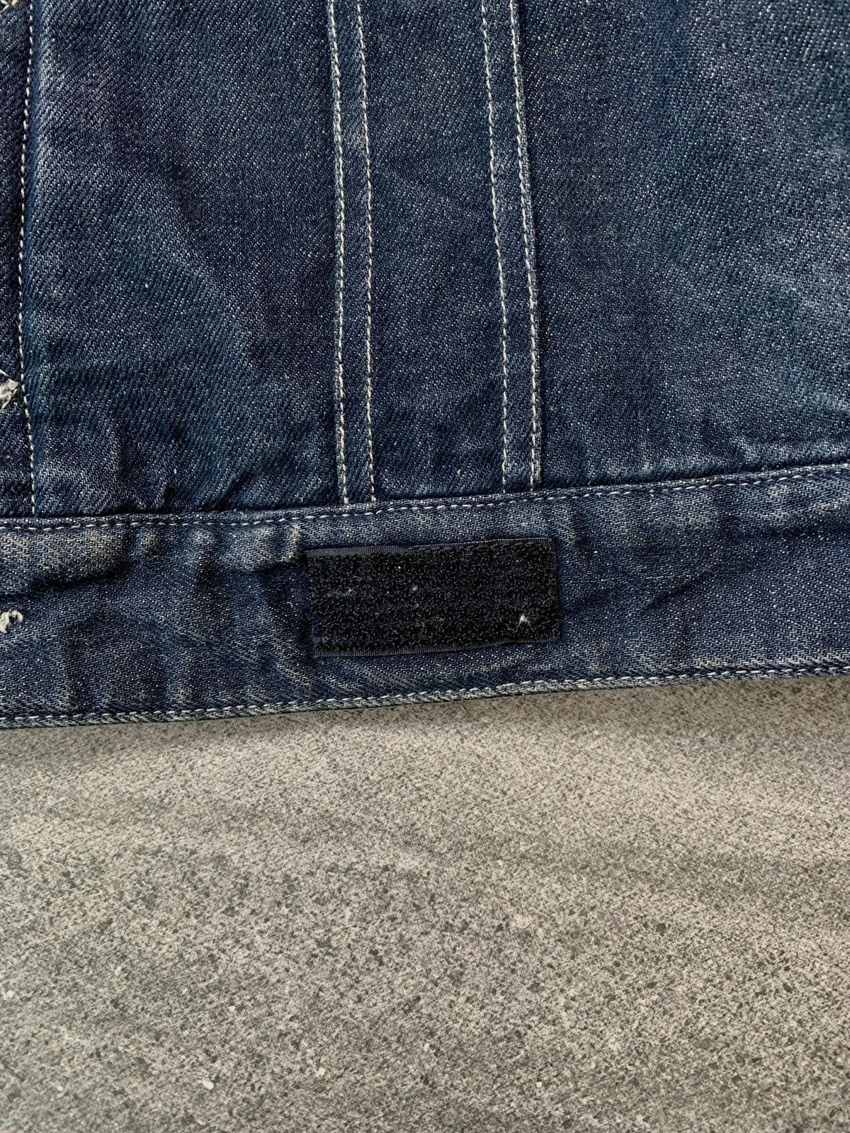 Armani FREE TAX! Denim Padded Trucker Jacket Size US S / EU 44-46 / 1 - 5 Thumbnail